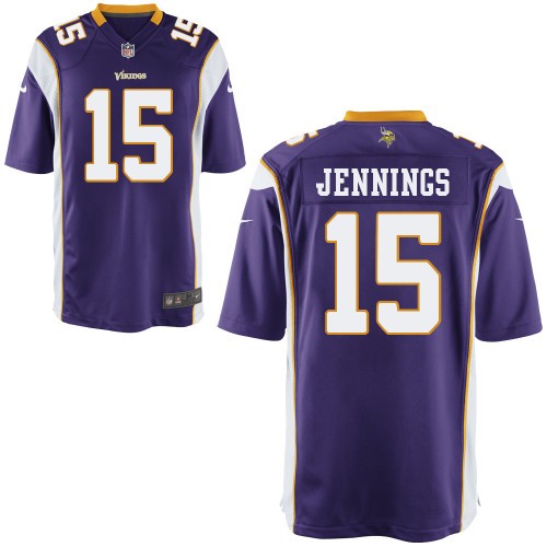 Nike NFL Minnesota Vikings Greg Jennings #15 Youth Game Day Jersey | eBay