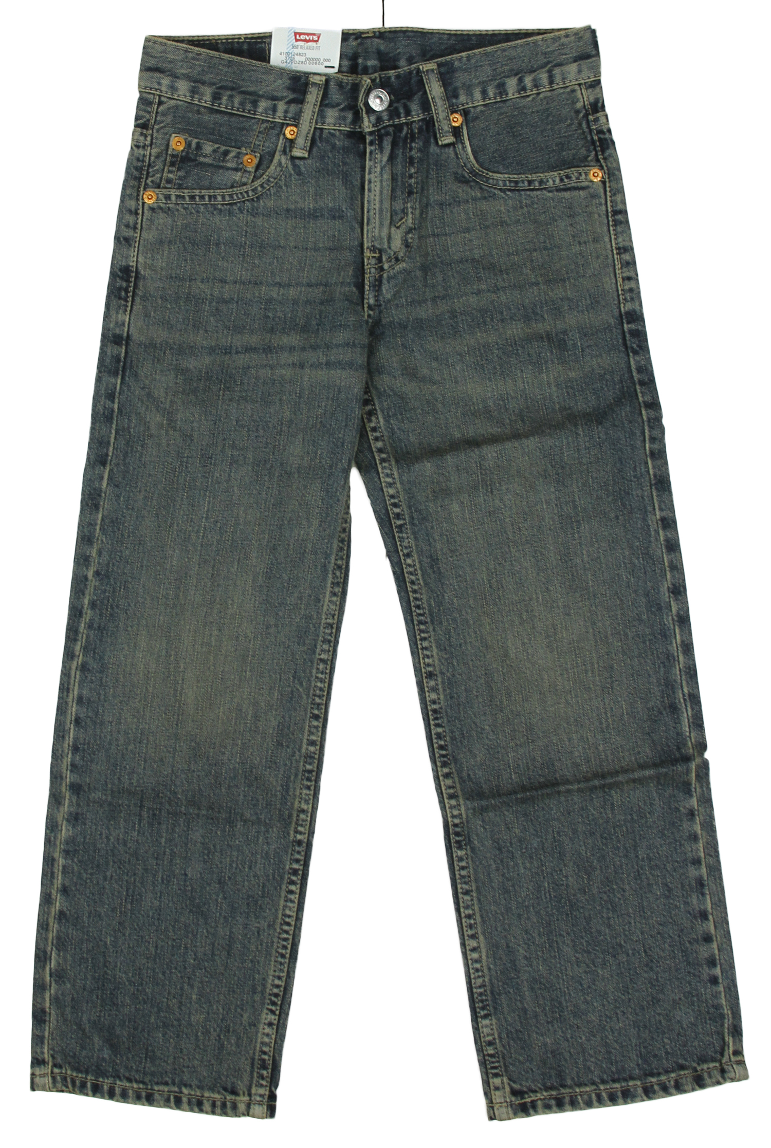 Levi's Youth Boys 550-3725 Relaxed Fit Regular Jeans Denim - Blue | eBay