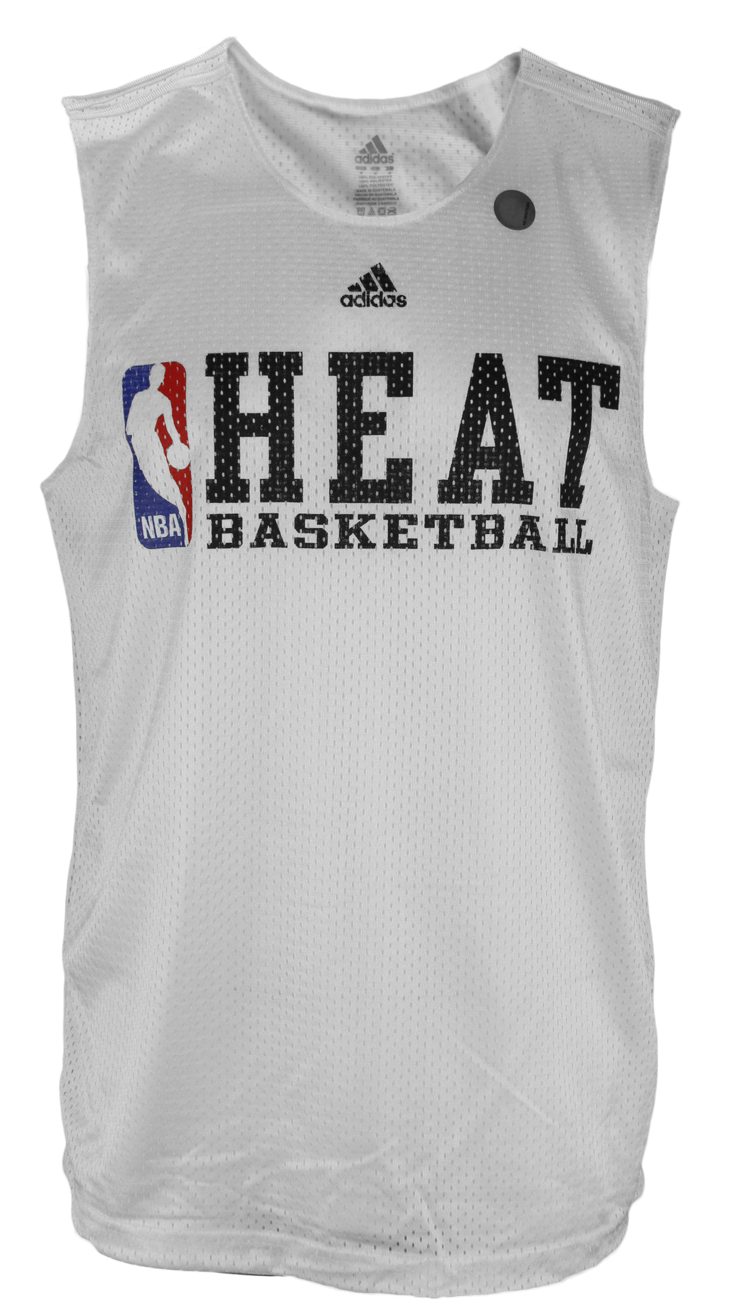 Download Adidas NBA Basketball Men's Miami Heat Hoops Mesh Jersey ...
