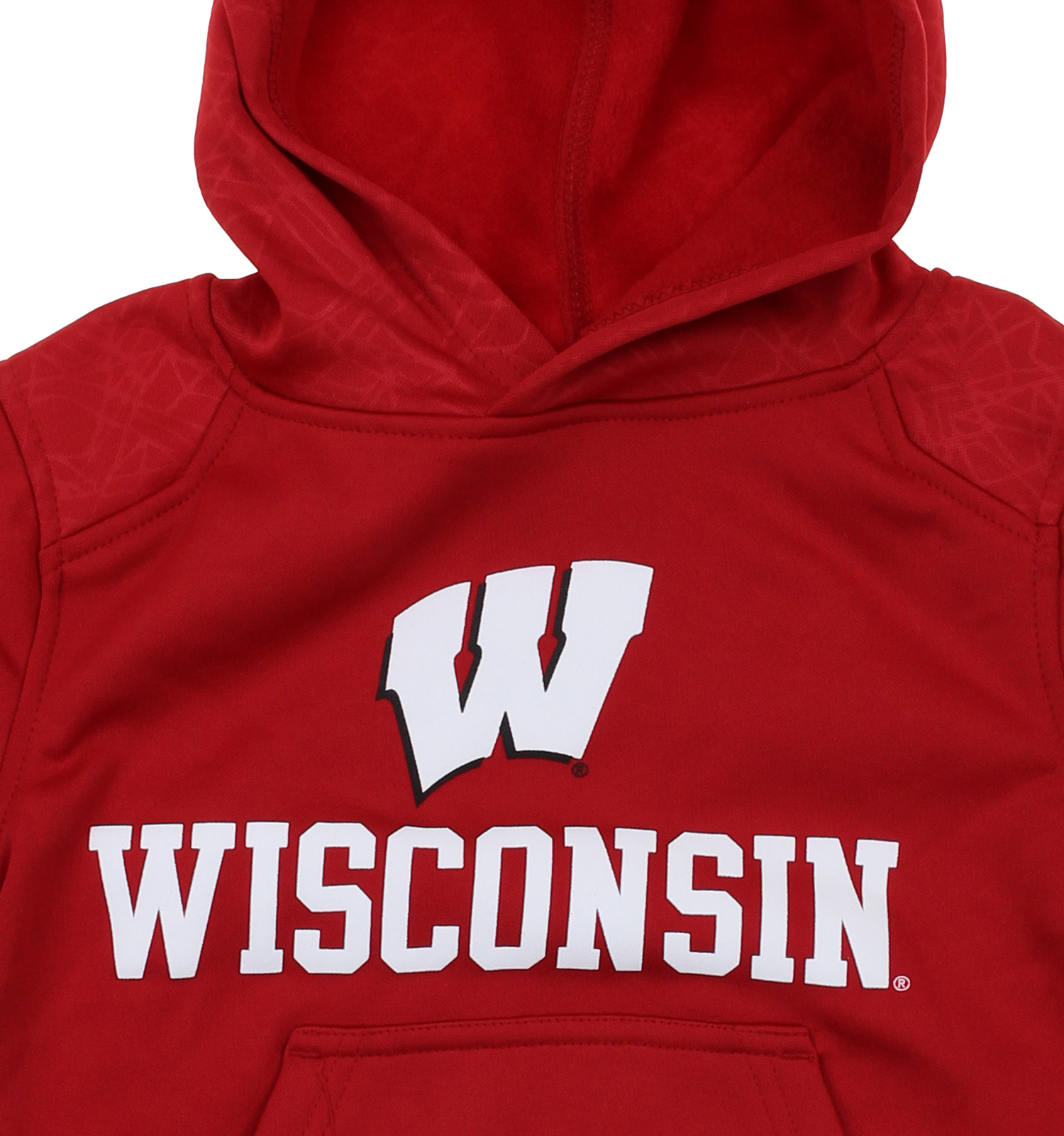 NCAA Kids Wisconsin Badgers Performance Hoodie, Red | eBay