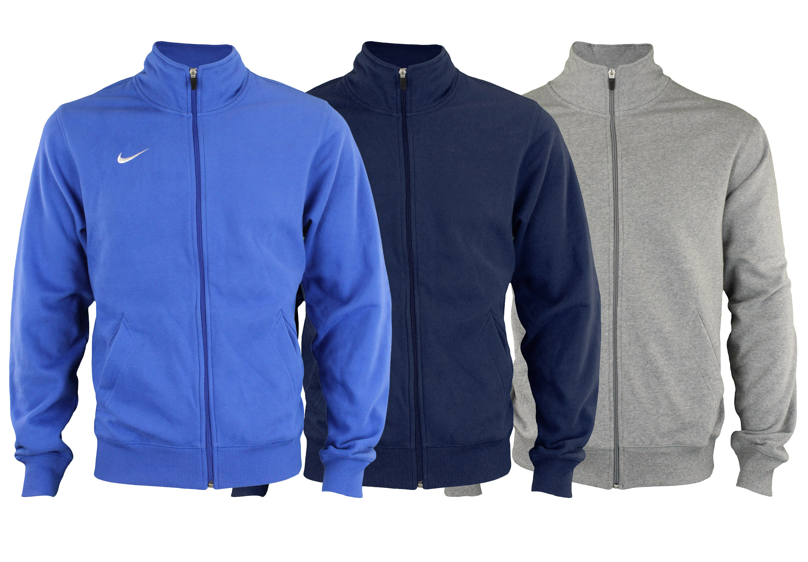Nike Men's Mock Collar Fleece Jacket 