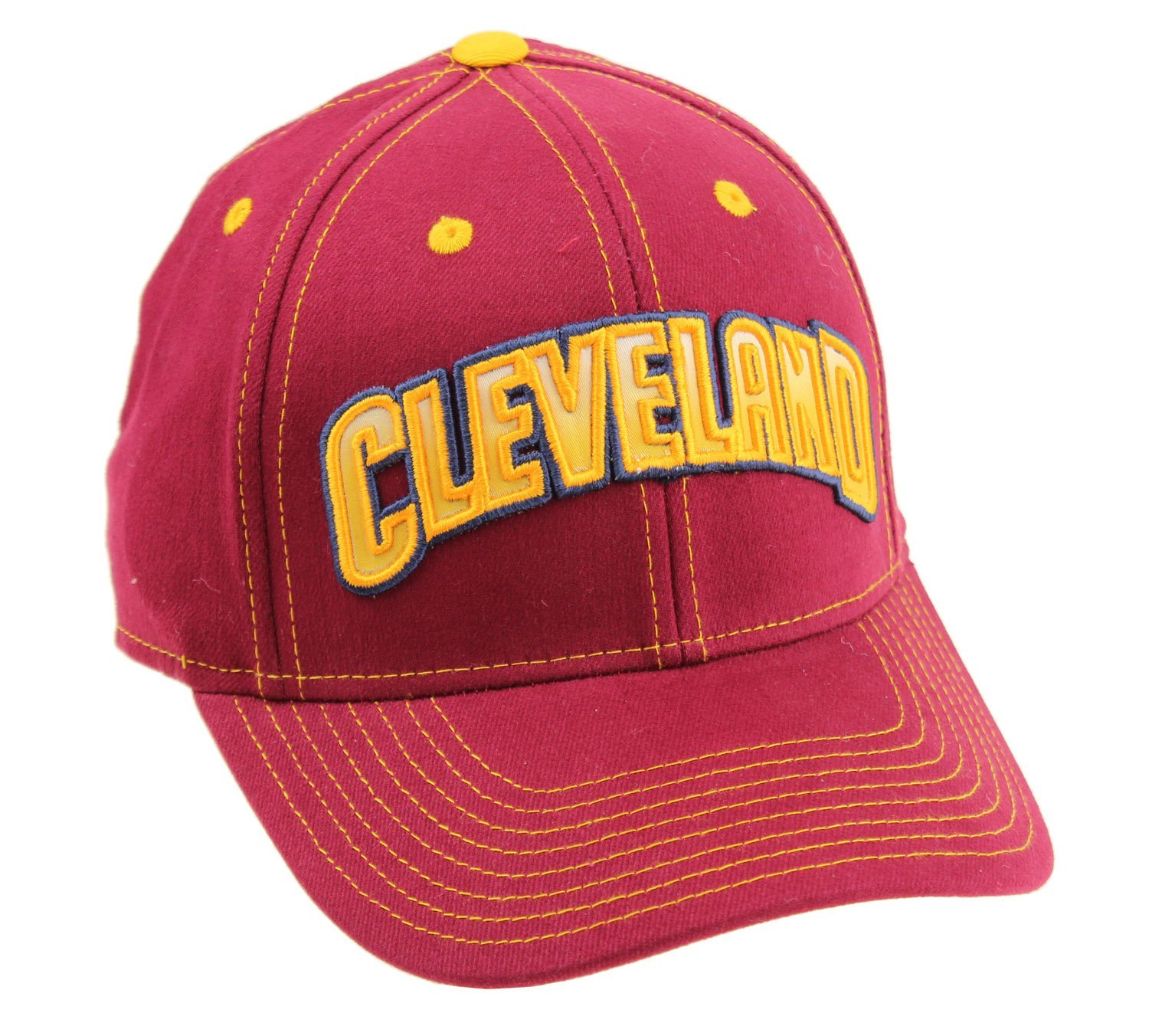 Adidas NBA Men's Cleveland Cavaliers Structured Team Arc Flex Hat | eBay