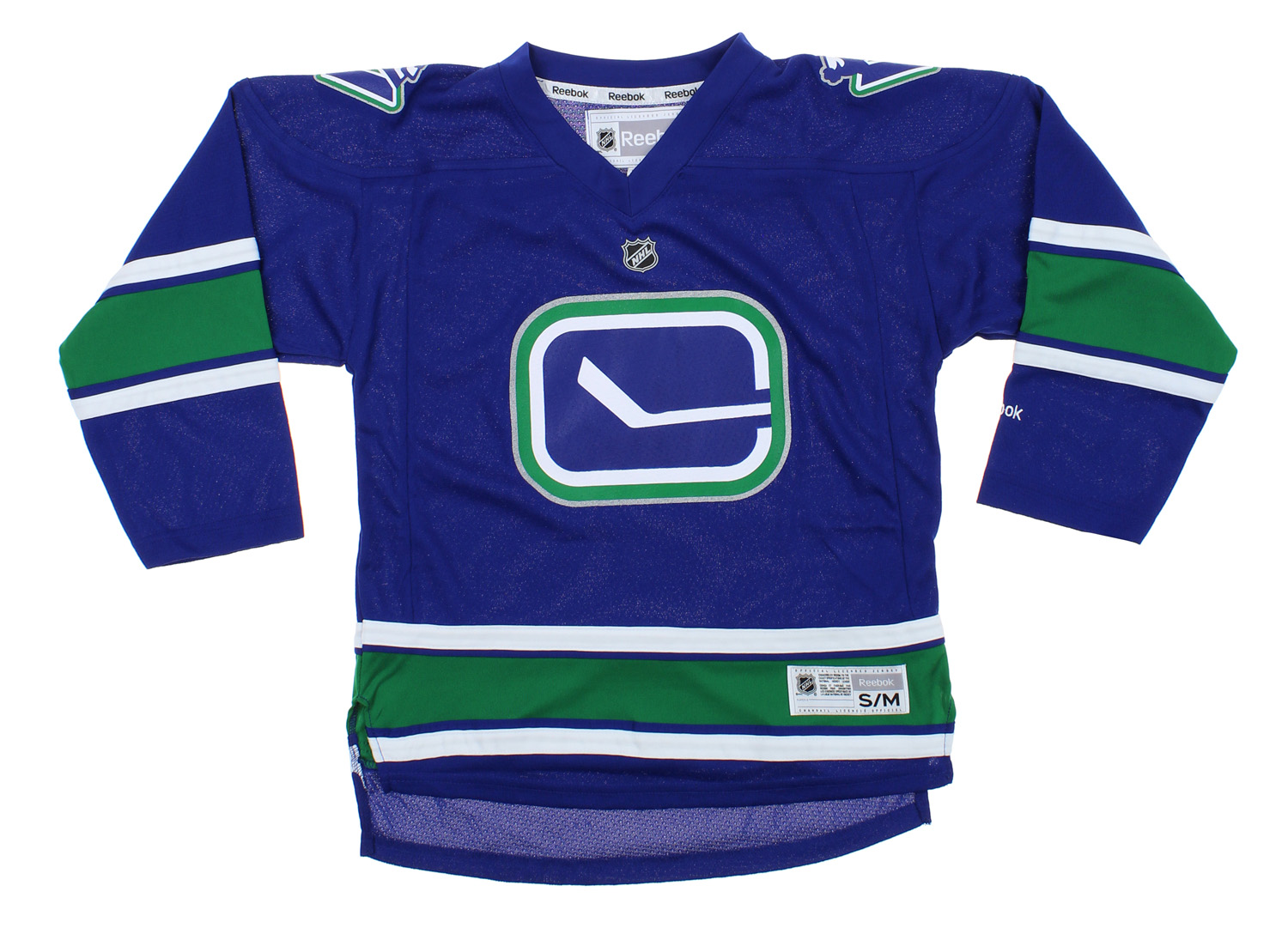 Reebok NHL Youth Boys Vancouver Canucks Alternate Color Replica Jersey