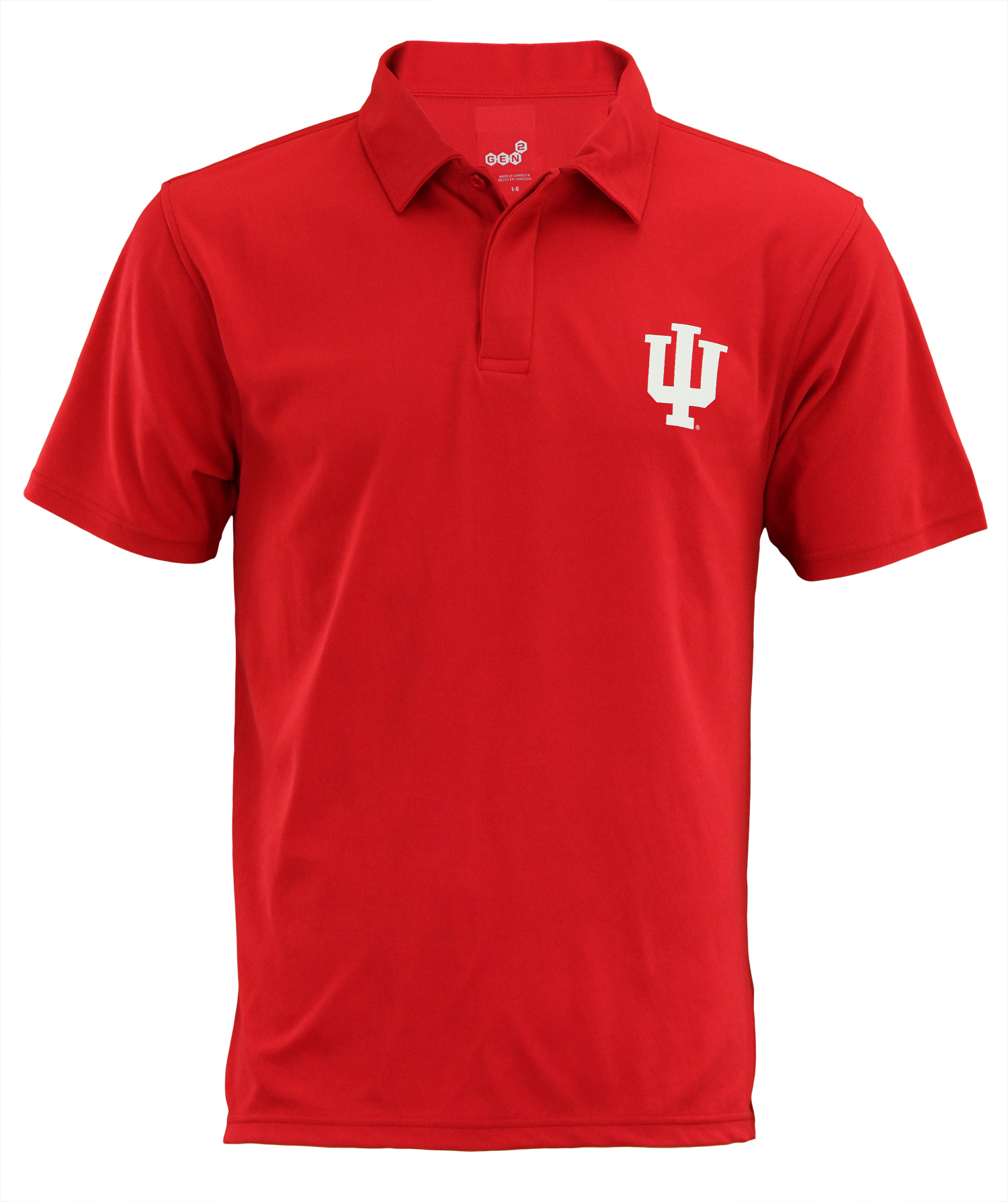 NCAA Men's Indiana Hoosiers Short Sleeve Performance Polo Shirt | eBay