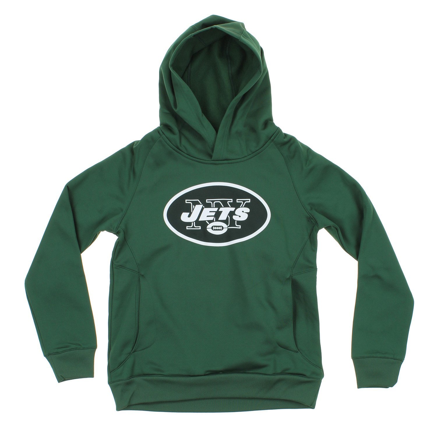 NFL Youth New York Jets Fleece Performance Hoodie, Green | eBay