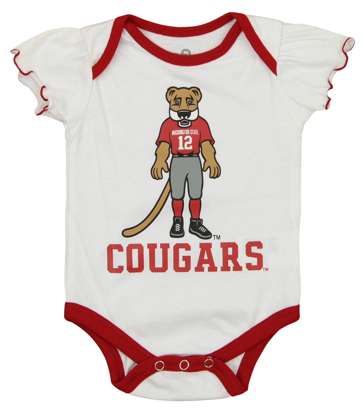 OuterStuff NCAA Infant Arkansas State Red Wolves 3 Piece Bodysuit Set