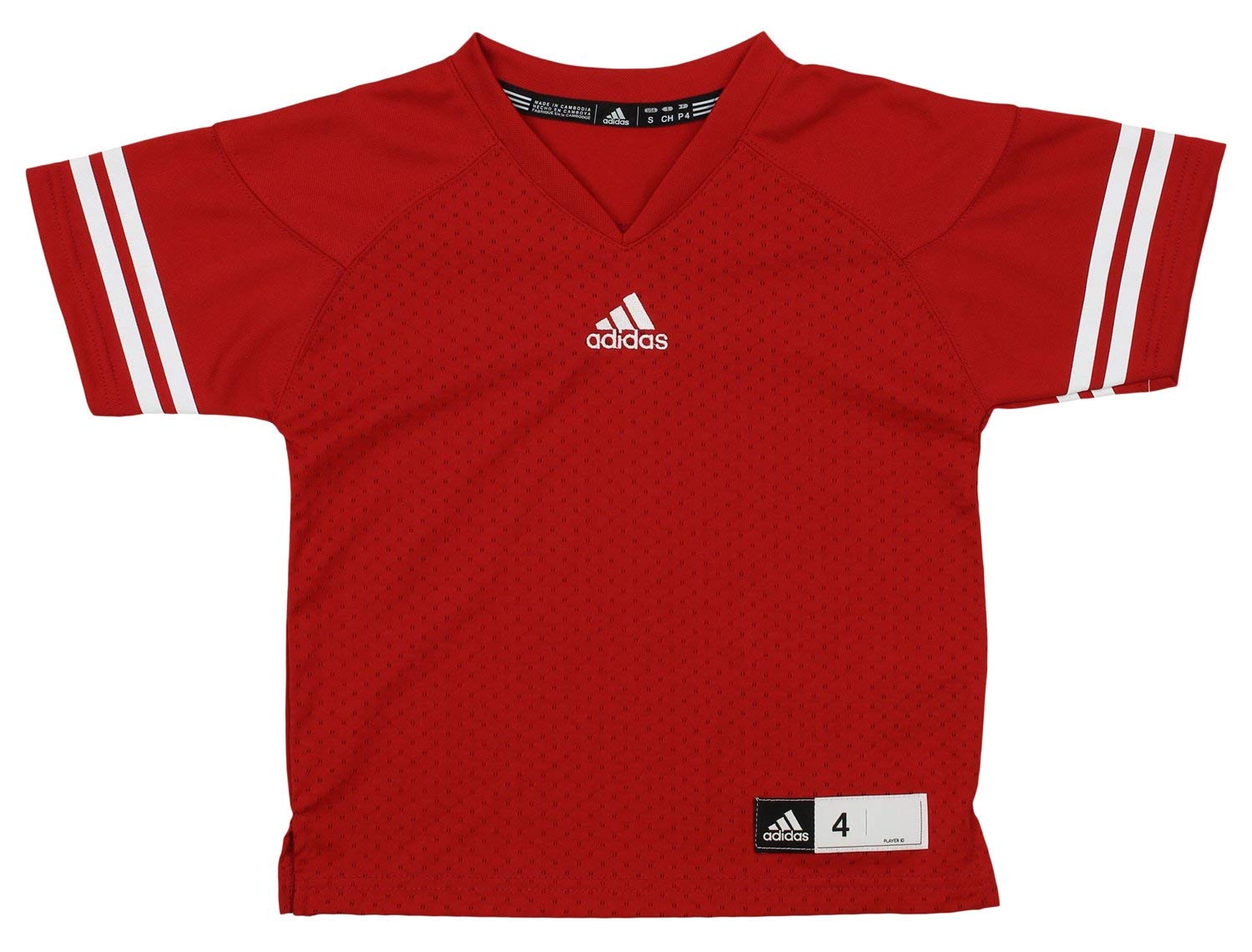 Adidas NCAA Kids Wisconsin Badgers Team Replica Jersey, Red | eBay