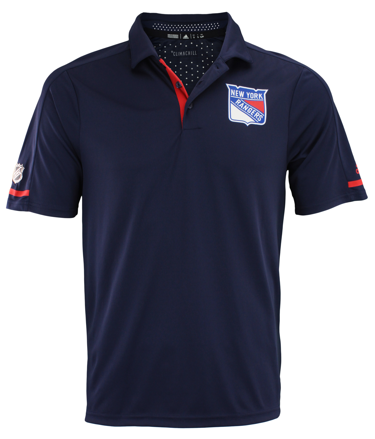 Adidas NHL Men's New York Rangers 2017 Authentic Locker Room Polo Shirt | eBay