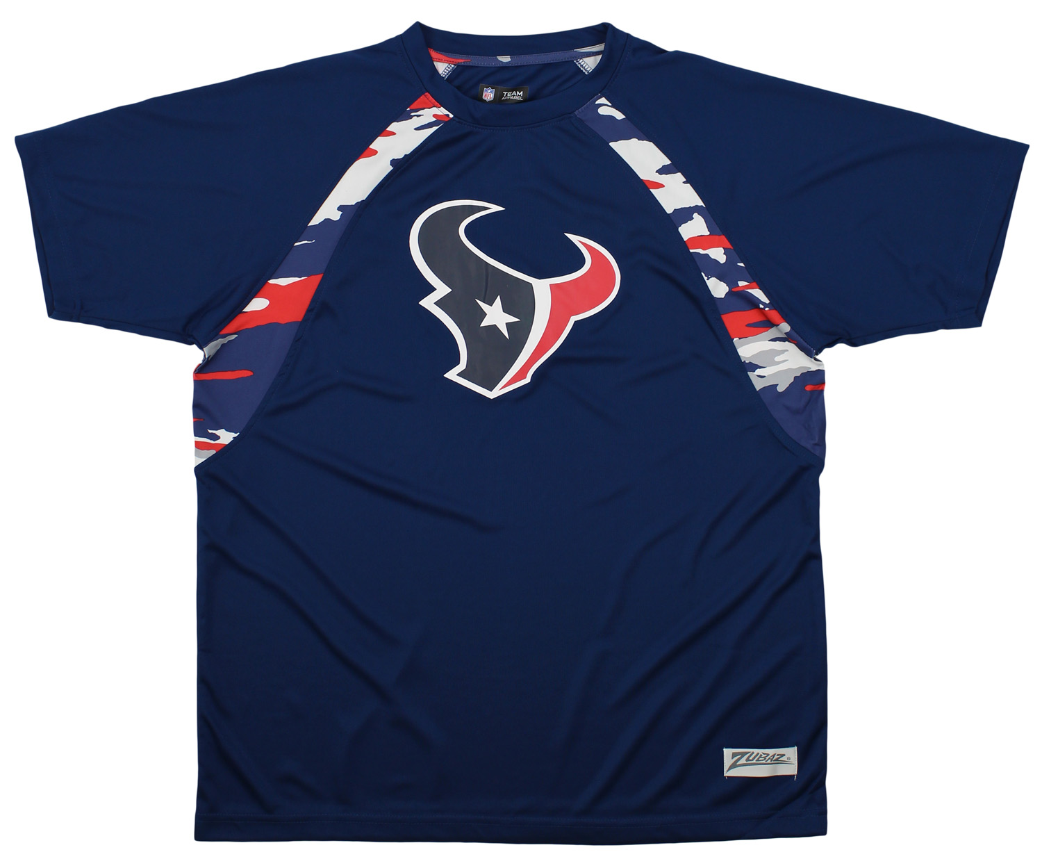 Zubaz NFL Men's Houston Texans Camo Solid T-Shirt | eBay