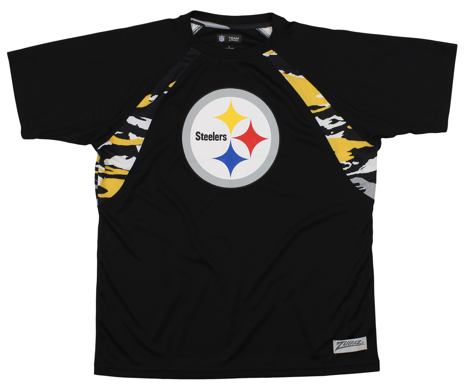Zubaz NFL Pittsburgh Steelers Women/'s Team Column Leggings