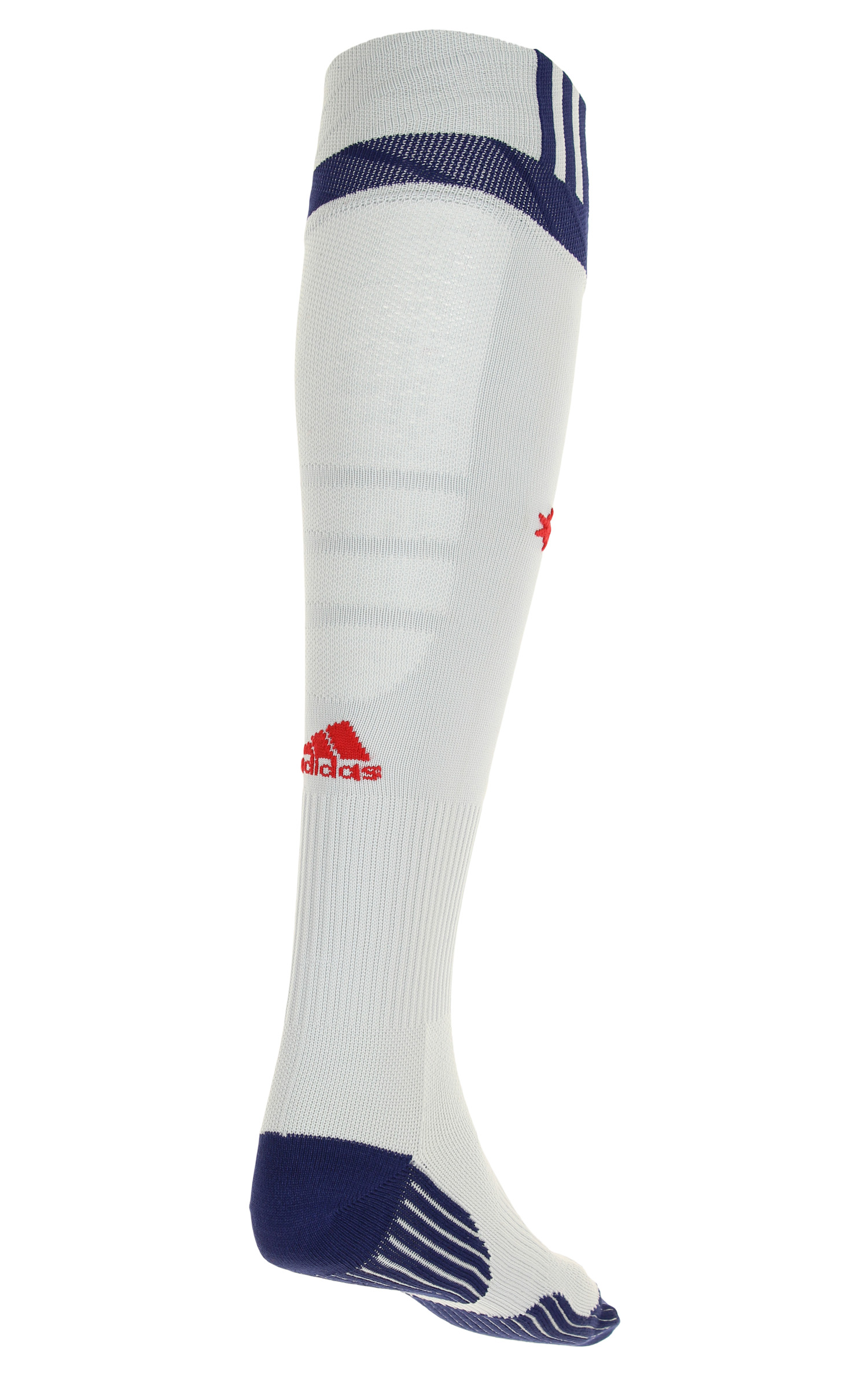 Adidas Traxion Premier Over the Calf Soccer Socks, Grey/Navy | eBay