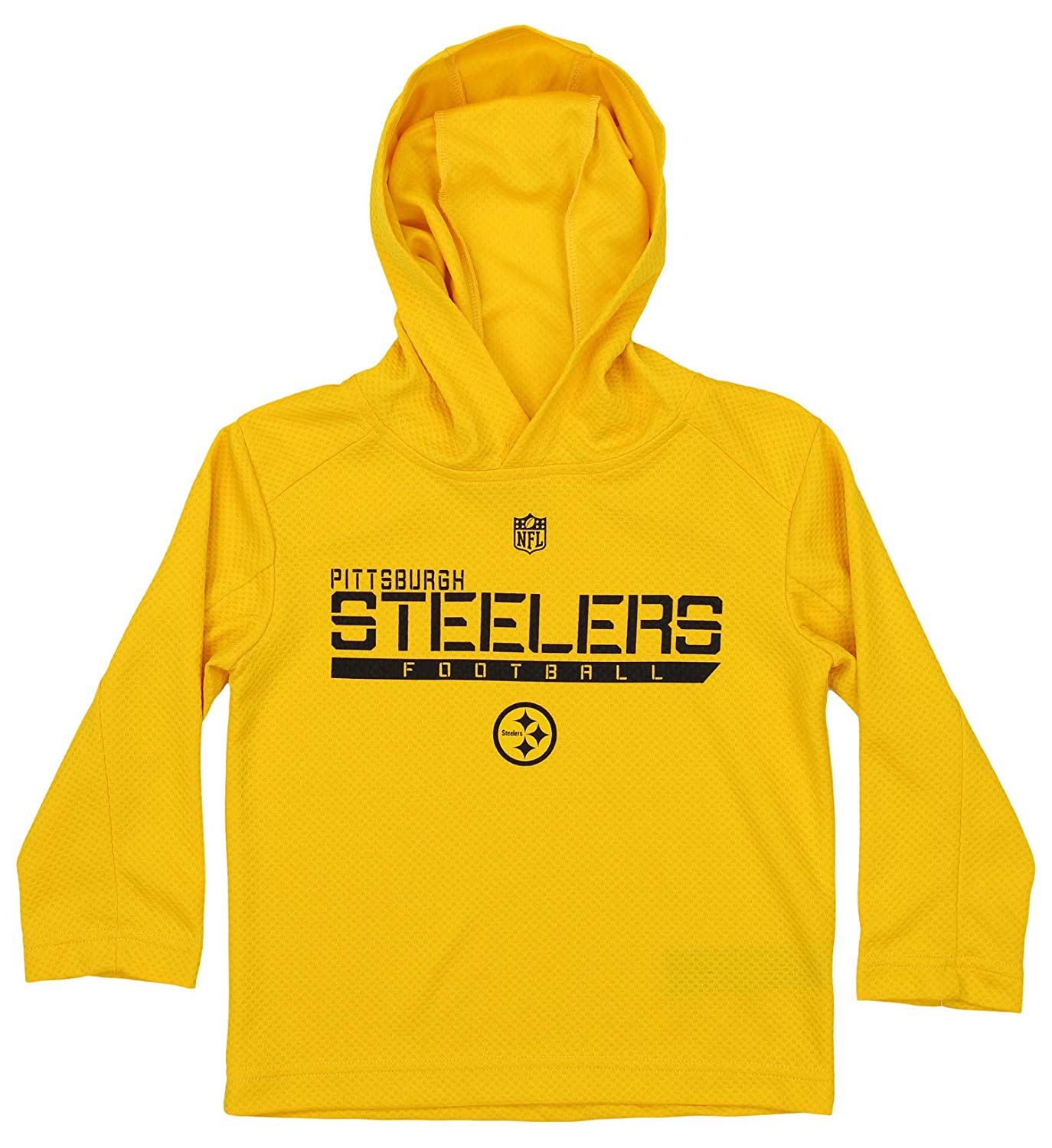 14-16 OuterStuff Youth NFL Status PO Sweatshirt Hoodie , Pittsburgh Steelers Large