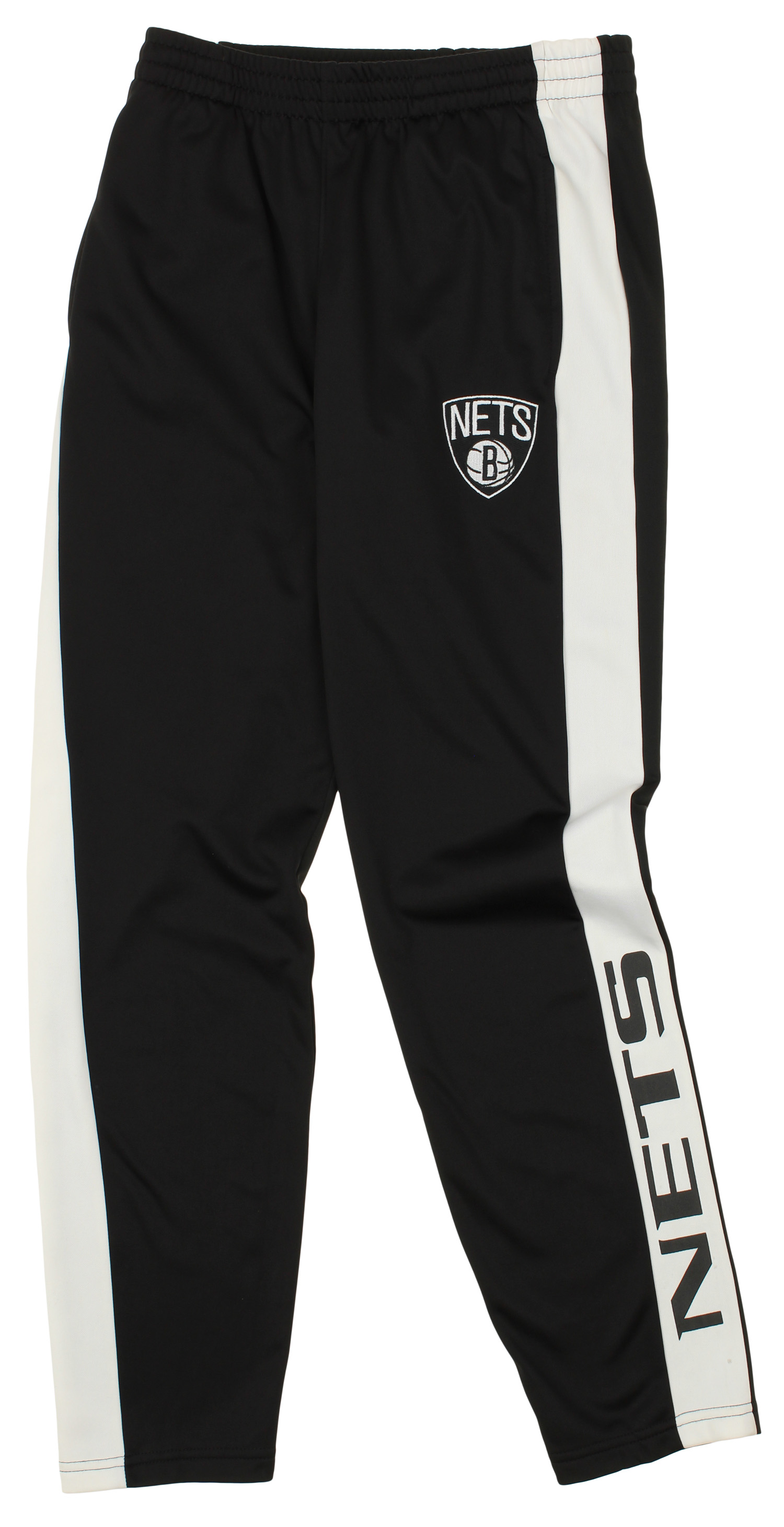 OuterStuff NBA Youth Boys Side Stripe Slim Fit Performance Pant Houston Rockets