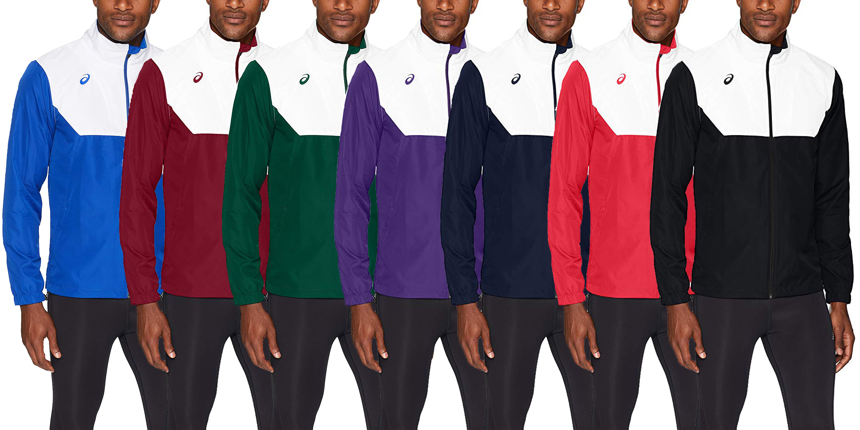 ASICS Men's Unisex Upsurge Full Zip Jacket, Color Options | eBay
