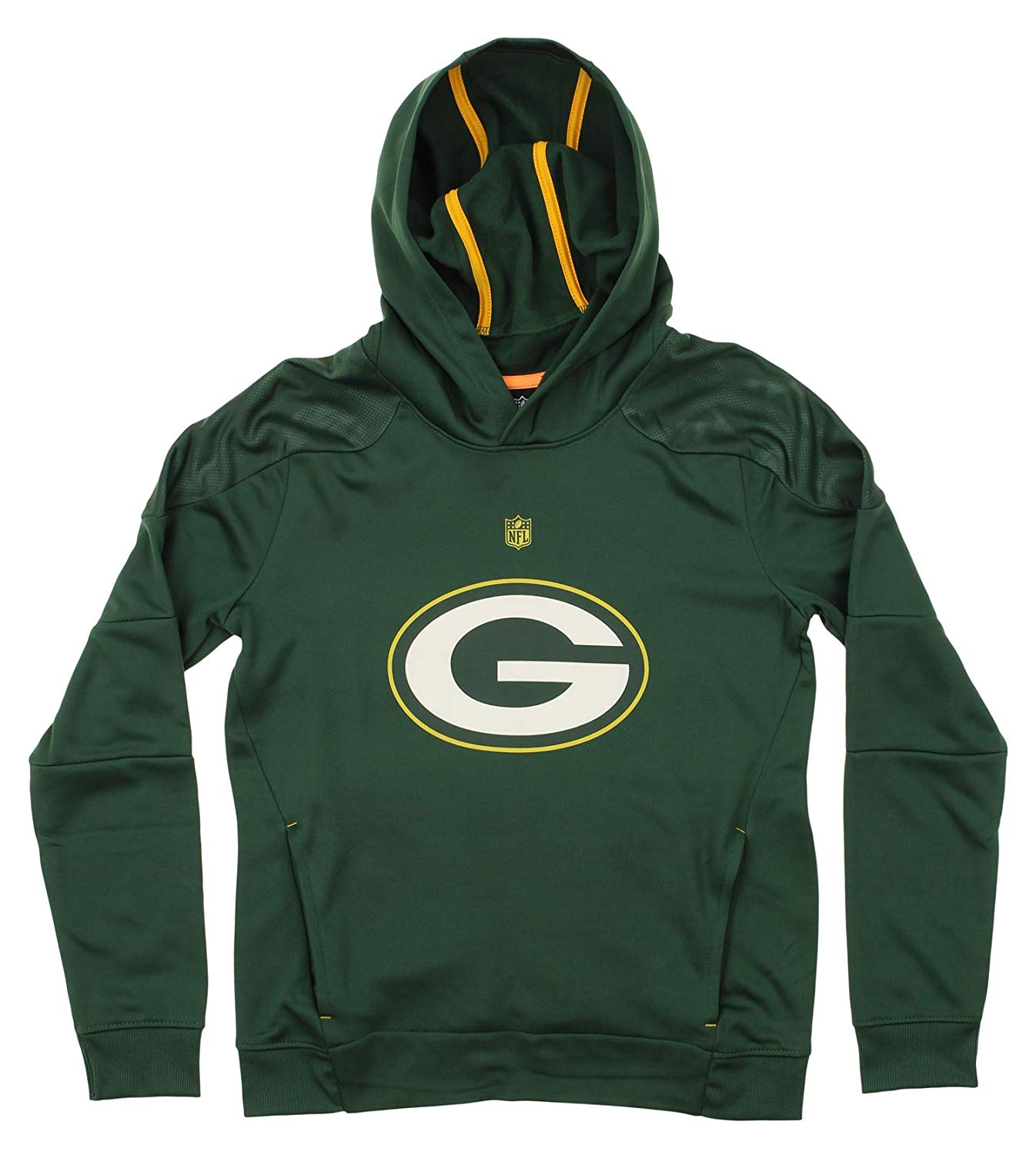 Outerstuff NFL Youth Green Bay Packers Mach Pullover Hoodie, Green | eBay