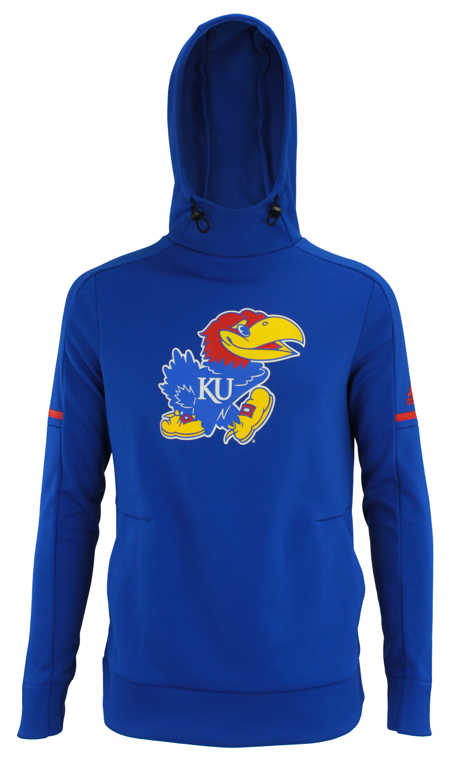 adidas NCAA Women/'s Kansas Jayhawks Climawarm Team Fleece Hoodie Blue