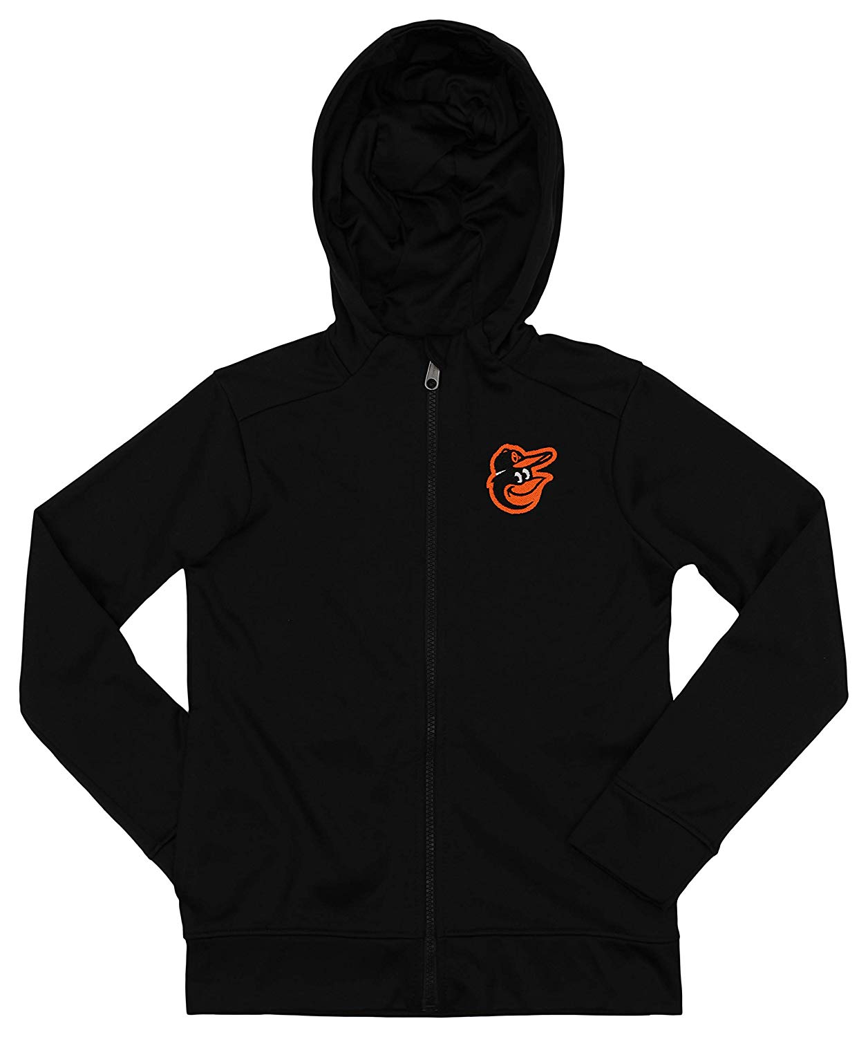 Outerstuff MLB Youth/Kids Baltimore Orioles Performance Full Zip Hoodie