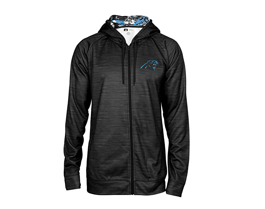 carolina panthers zip up hoodie