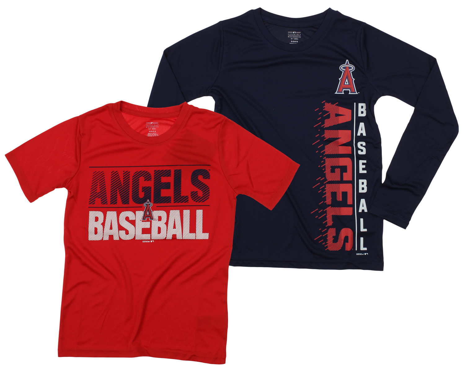MLB Youth Los Angeles Angels Fan Two Piece Performance TShirt Combo