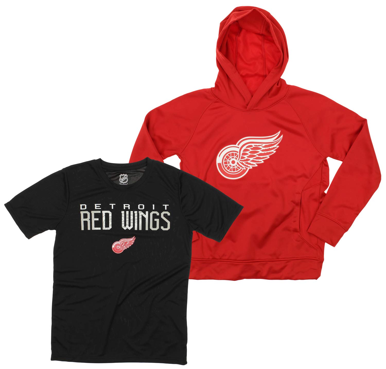 OuterStuff NHL Infant and Toddler/'s Detroit Red Wings Fleece Hoodie Red