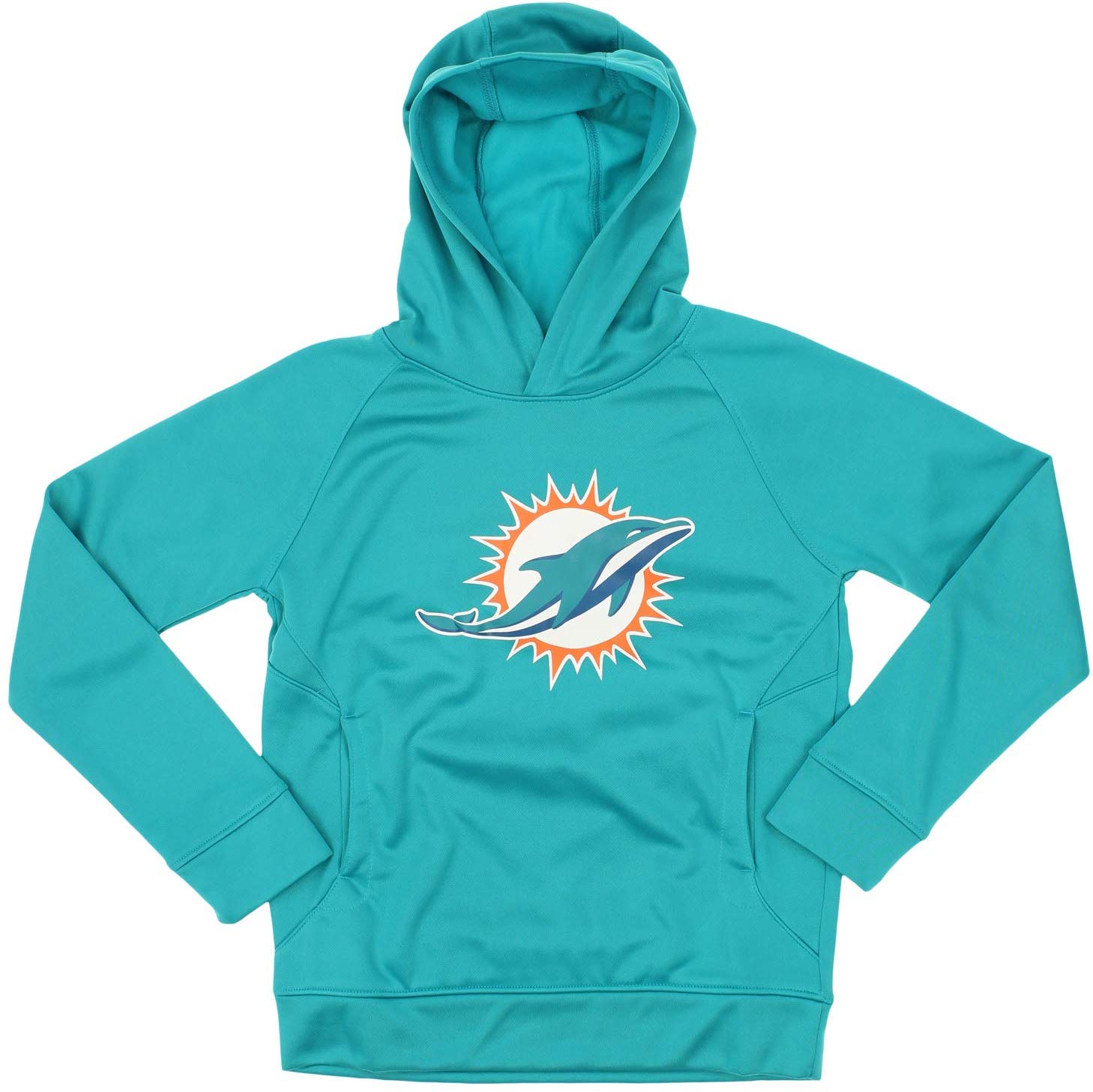 OuterStuff NFL Youth Miami Dolphins Team Performance Hoodie and Tee ...