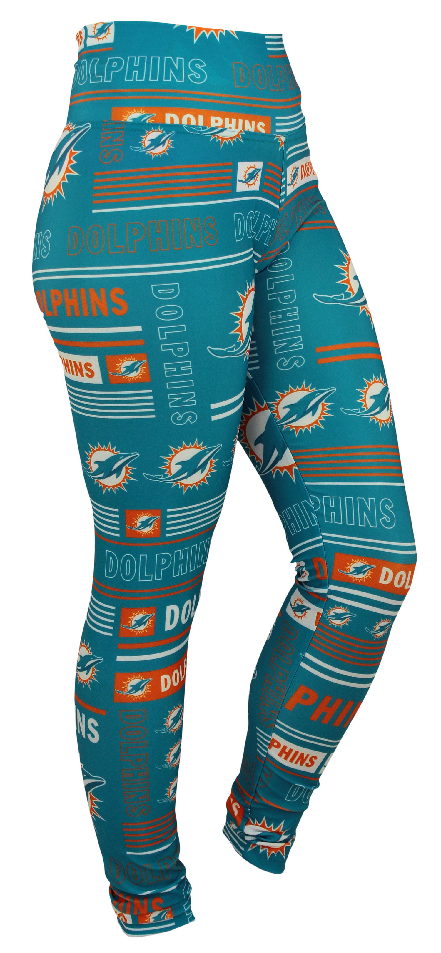 Zubaz NFL Miami Dolphins Women's Team Column Leggings eBay