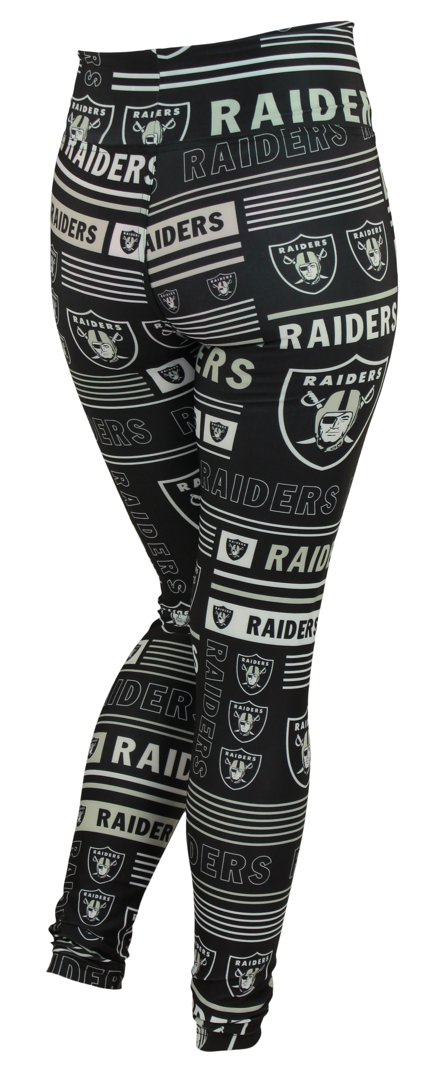 Zubaz NFL Oakland Raiders Women's Team Column Leggings | eBay