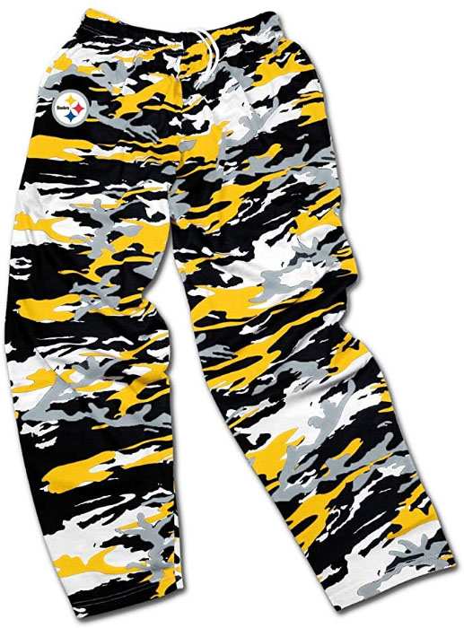 NFL Zubaz Mens Casual Active Pants