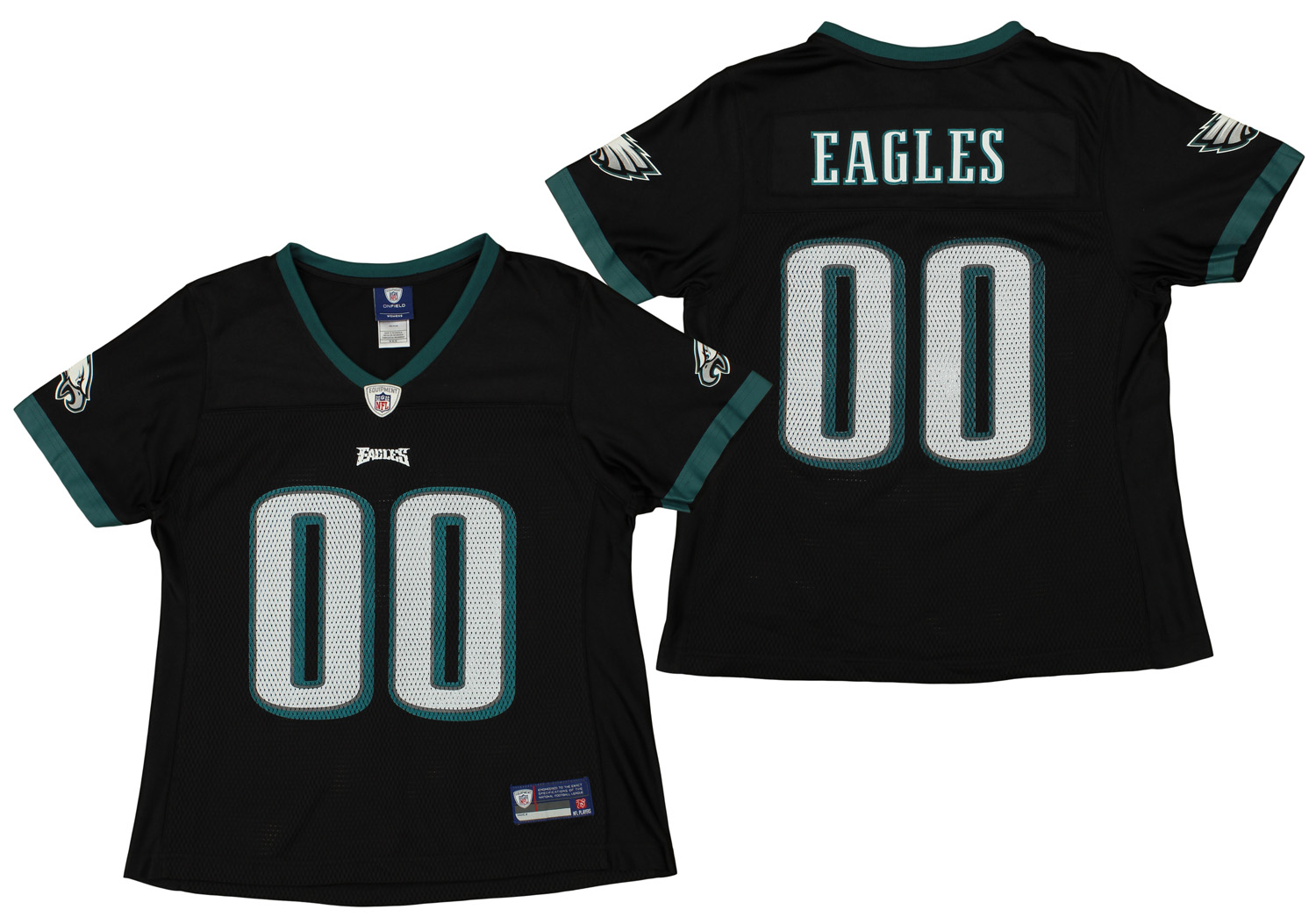 womens black eagles jersey