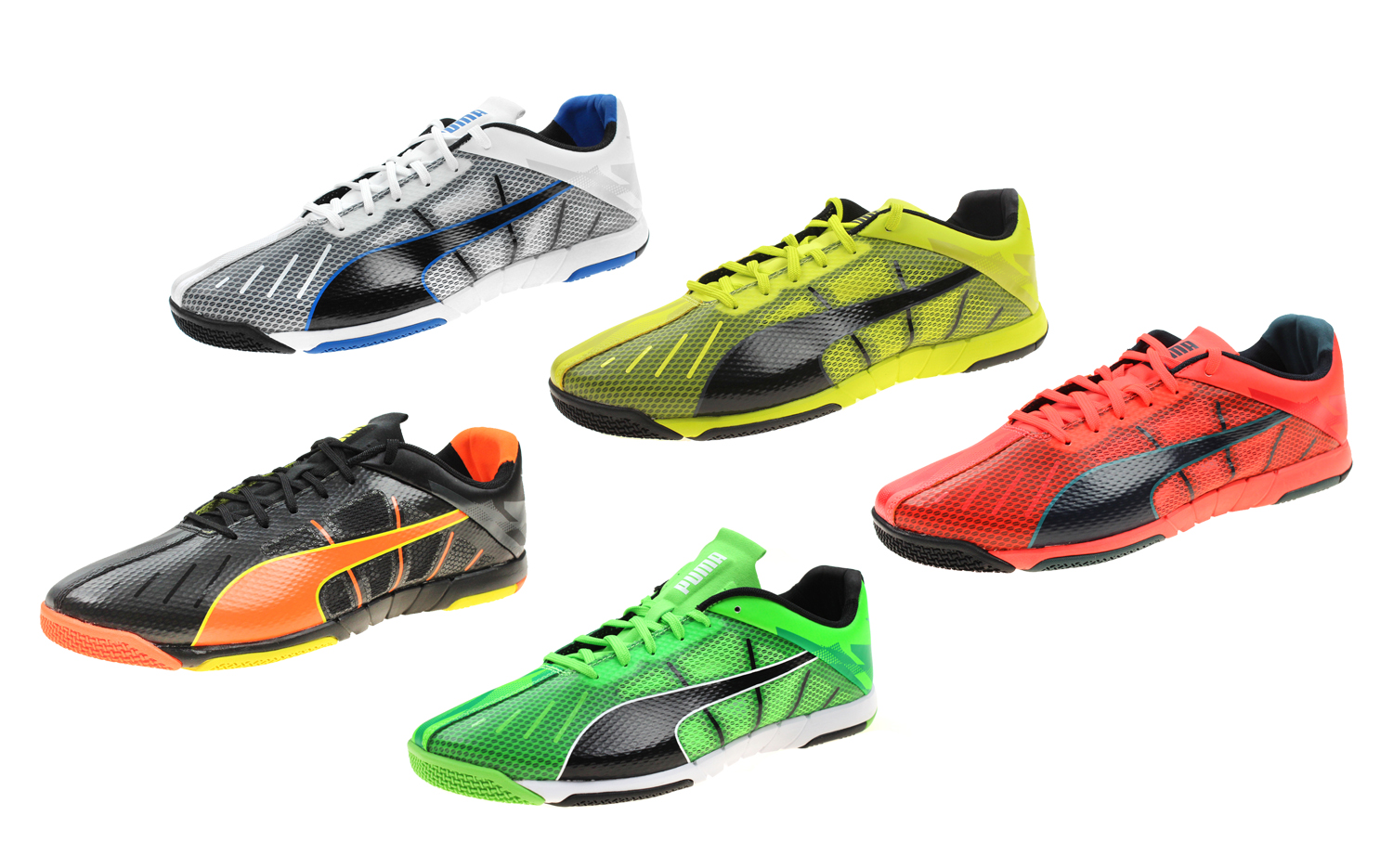 indoor soccer shoes neon