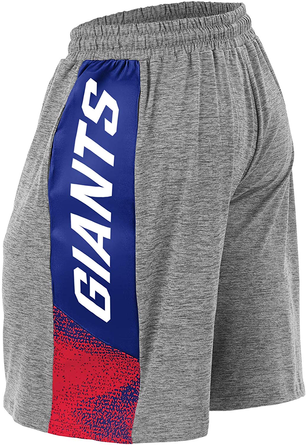 Zubaz NFL Football Mens New York Giants Gray Space Dye Shorts | eBay