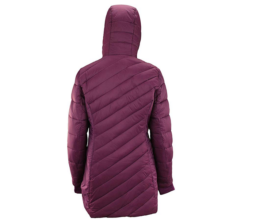 Spyder Women's Boudless Long Puffer Jacket, Raisin, DAMAGED, X-Large | eBay