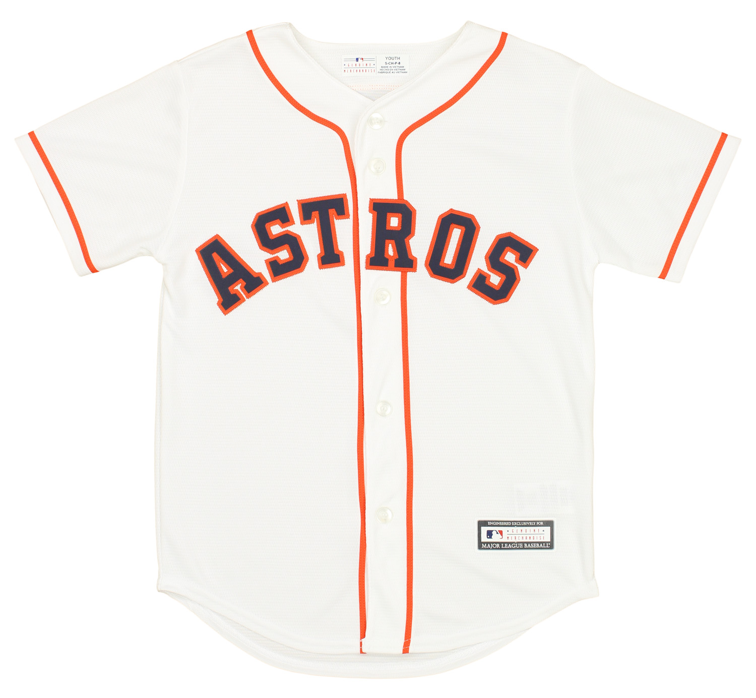 Majestic MLB Baseball Youth Houston Astros Home Jersey, White eBay