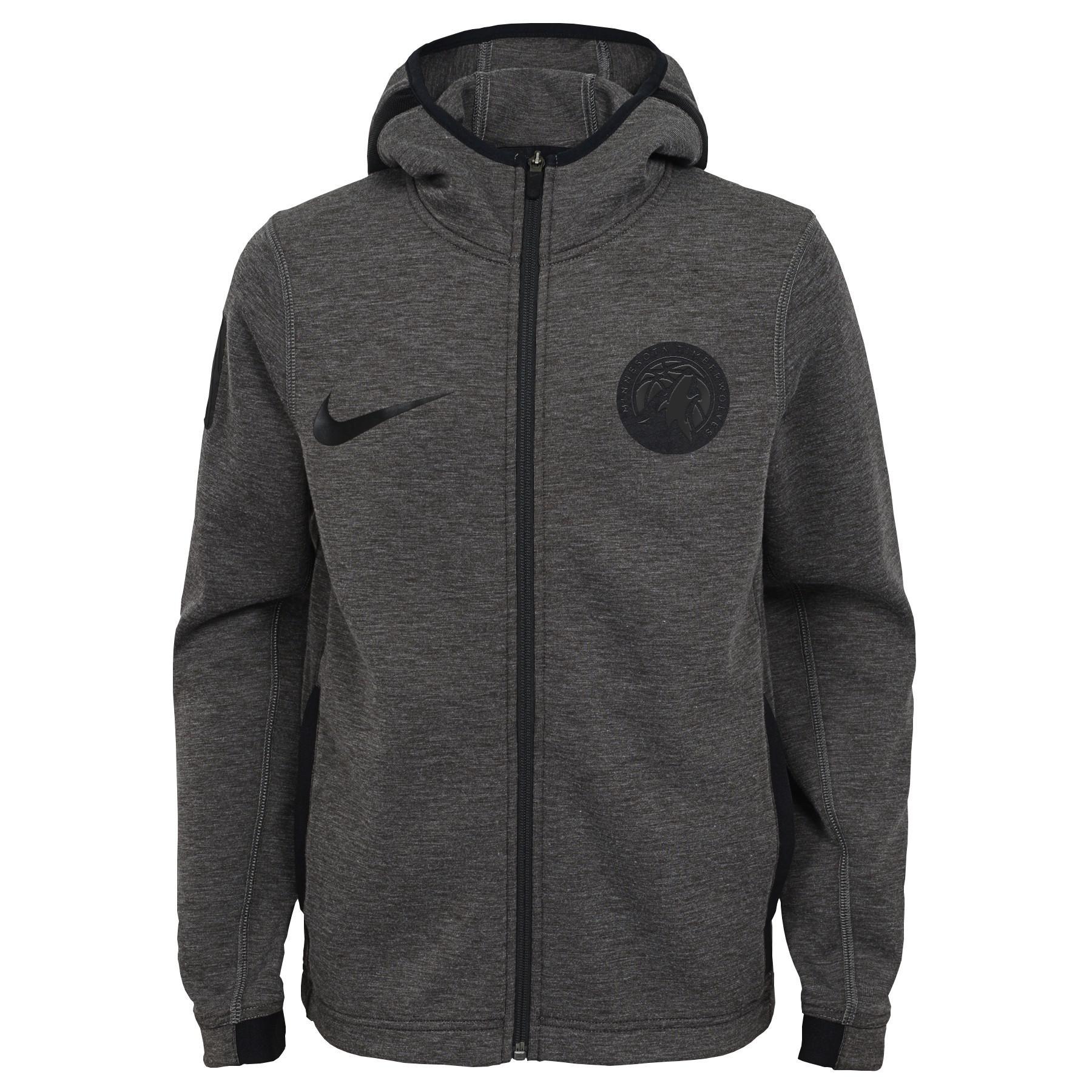 Nike NBA Youth (8-20) Minnesota Timberwolves Showtime Full Zip Hoodie ...