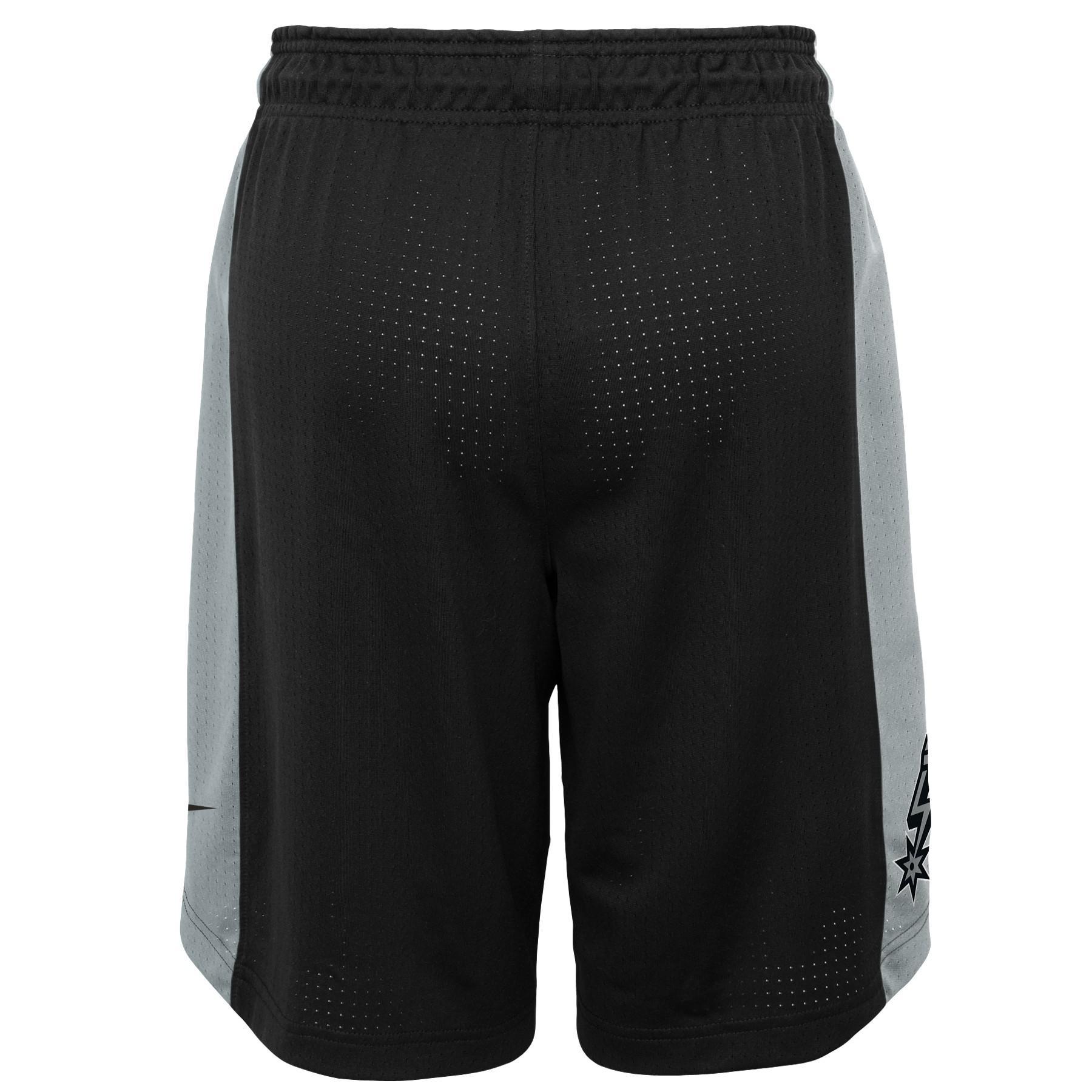 Nike NBA Youth San Antonio Spurs Pro Practice Mesh Shorts, Black | eBay