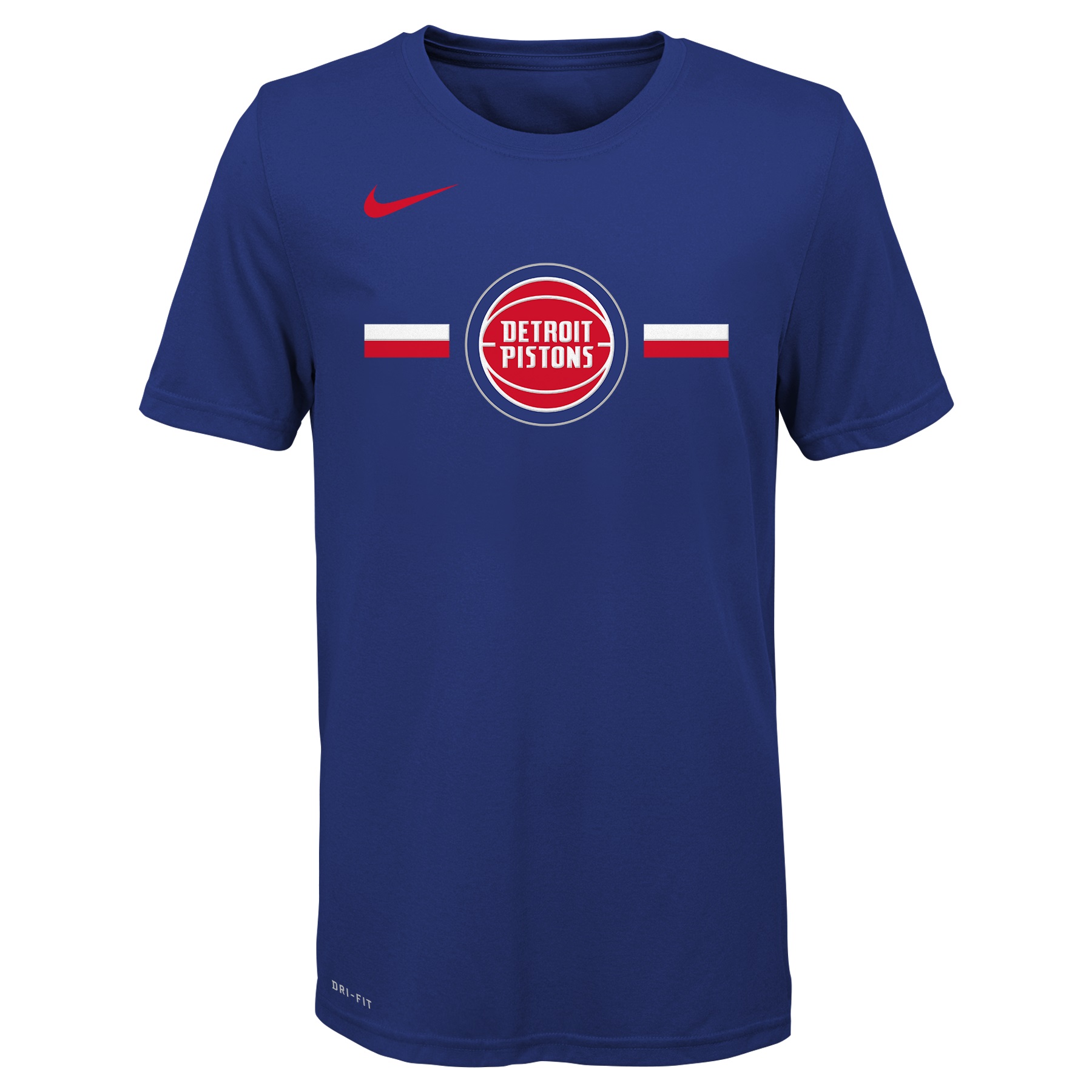 Nike NBA Youth Detroit Pistons Dry Fit Essential Logo Tee Shirt | eBay