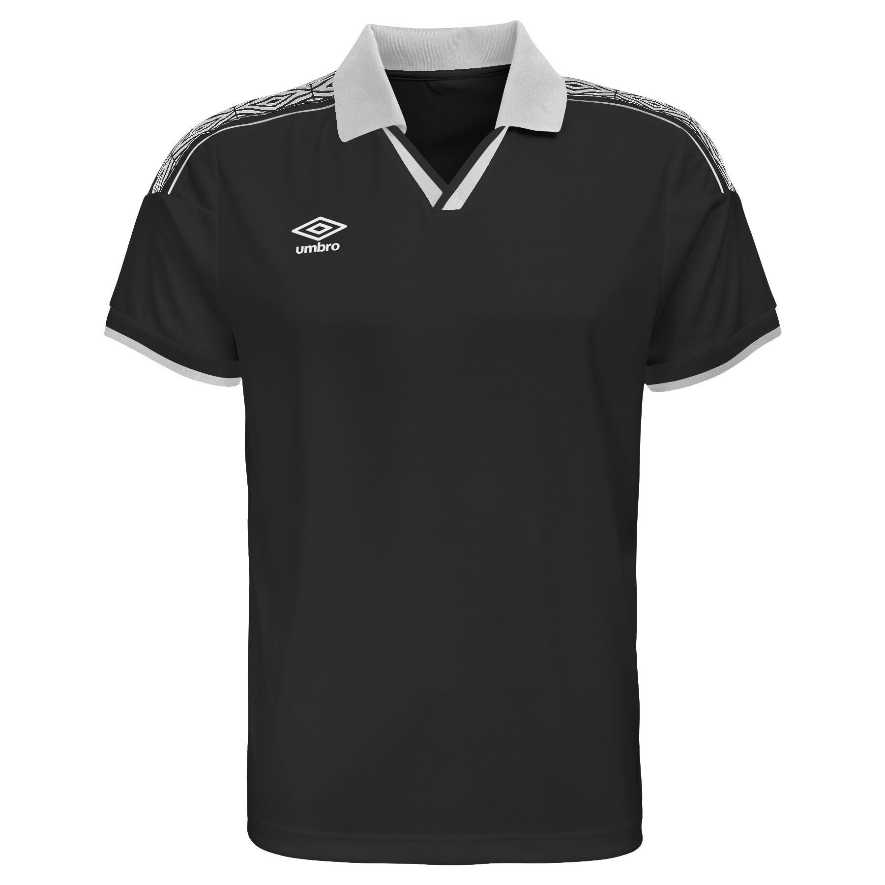Tシャツ・カットソー UMBRO BLOKE OG Waffle Short Sleeve Collar T-Shirt Ivory UQ22 2534195.jpg