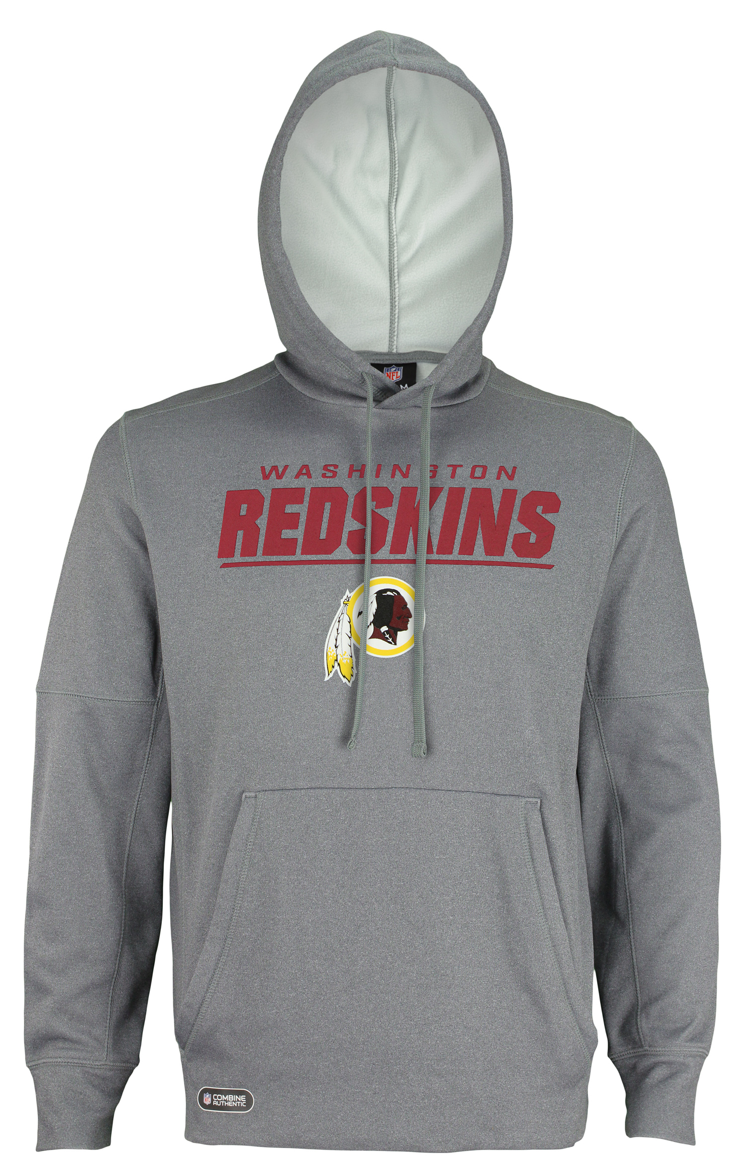 Washington Redskins 47 Brand Men's Slate Gray Pullover Hoodie - Detroit  Game Gear