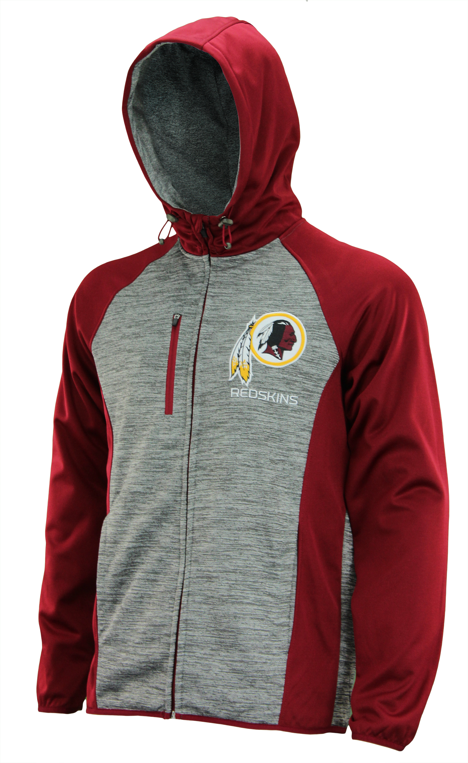 G-III Sports Men's NFL Washington Redskins Solid Fleece Full Zip Hooded ...
