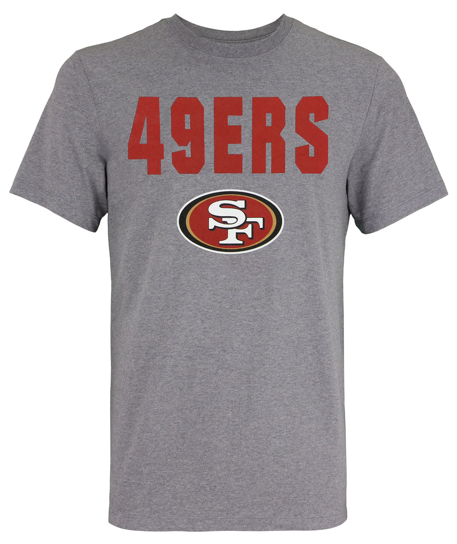 New Era Men's NFL San Francisco 49ers 50 Yard Line Dri-Fit Short Sleeve ...