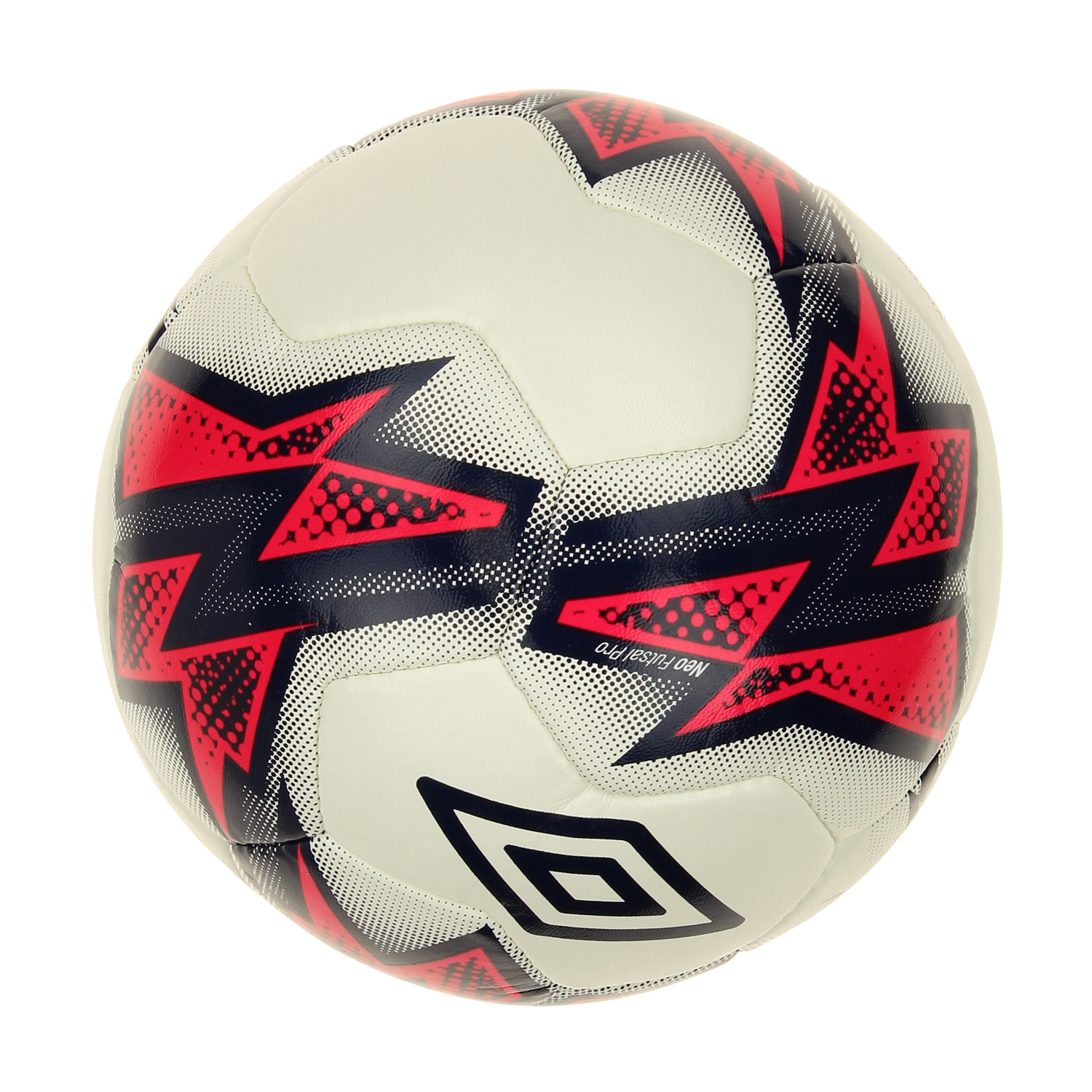 Umbro Neo Futsal Pro Soccer Ball Size 4 Youth, White/Eclipse/Lava Pink ...