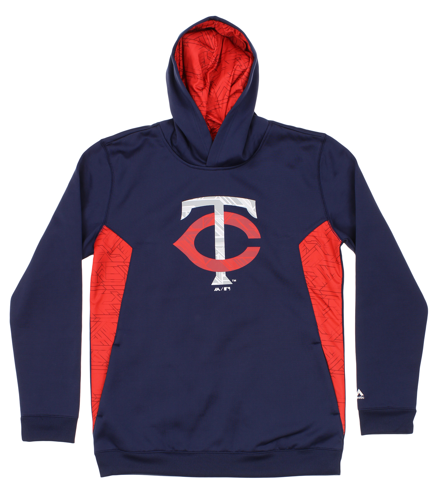 Outerstuff MLB Youth Minnesota Twins Team Color Poly Fleece Pullover ...