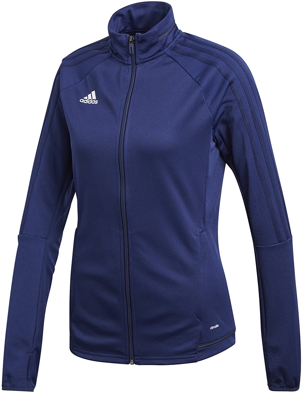 adidas Womens Tiro 17 Training Jacket, Blue, Size X-Small 889765955134 ...