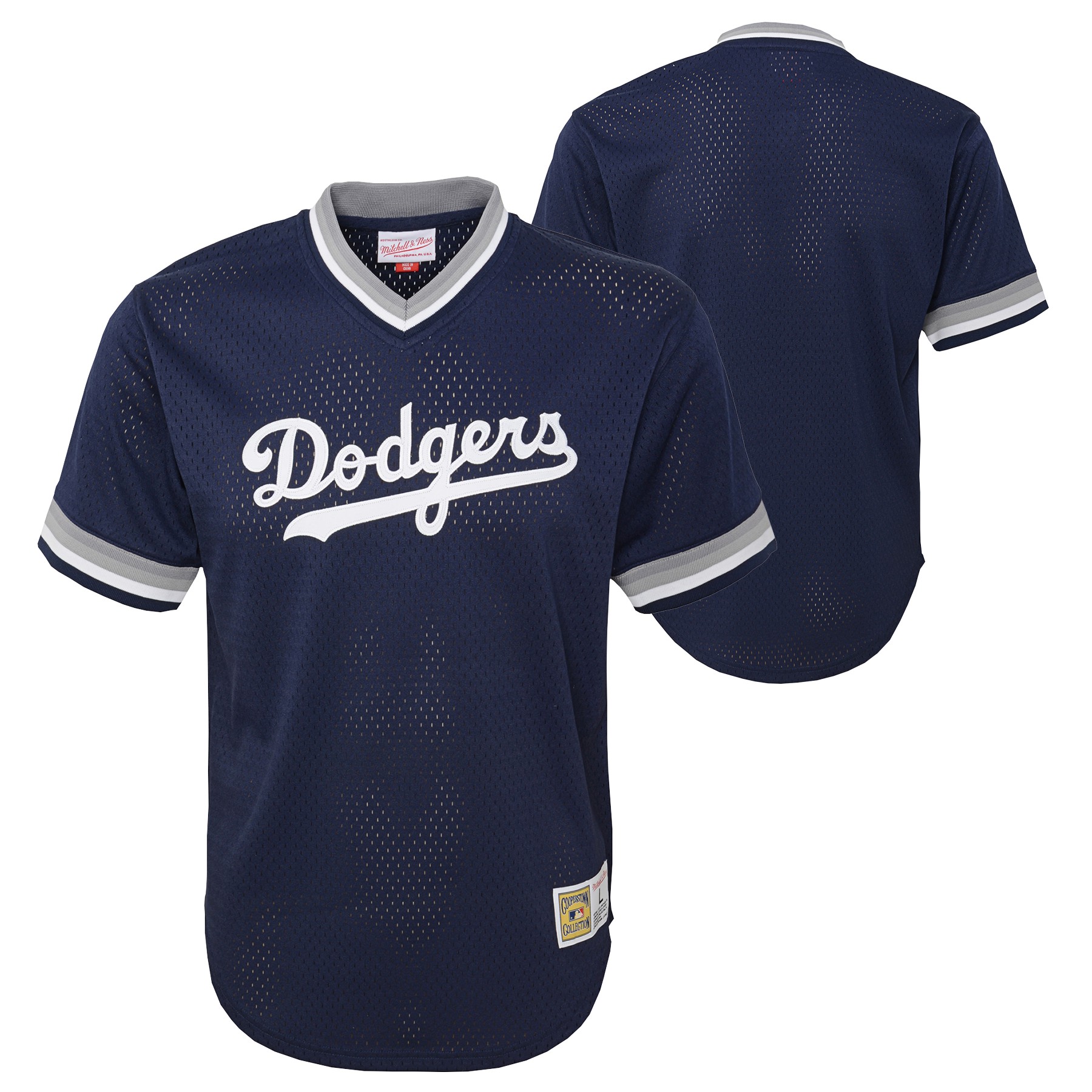 mitchell and ness dodger dog shirt