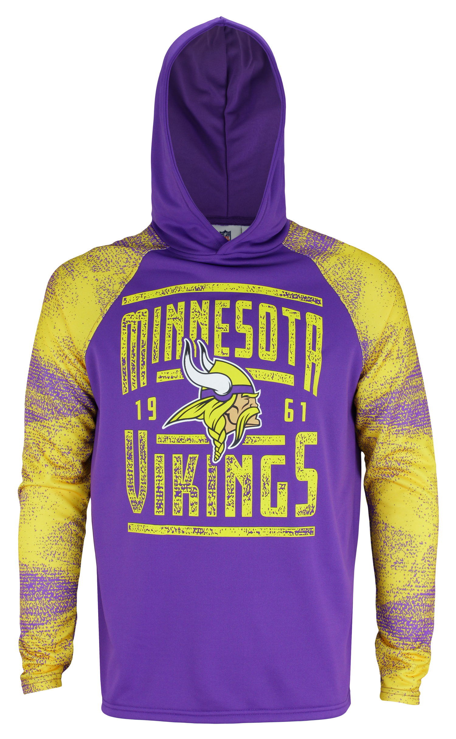 vikings short sleeve hoodie