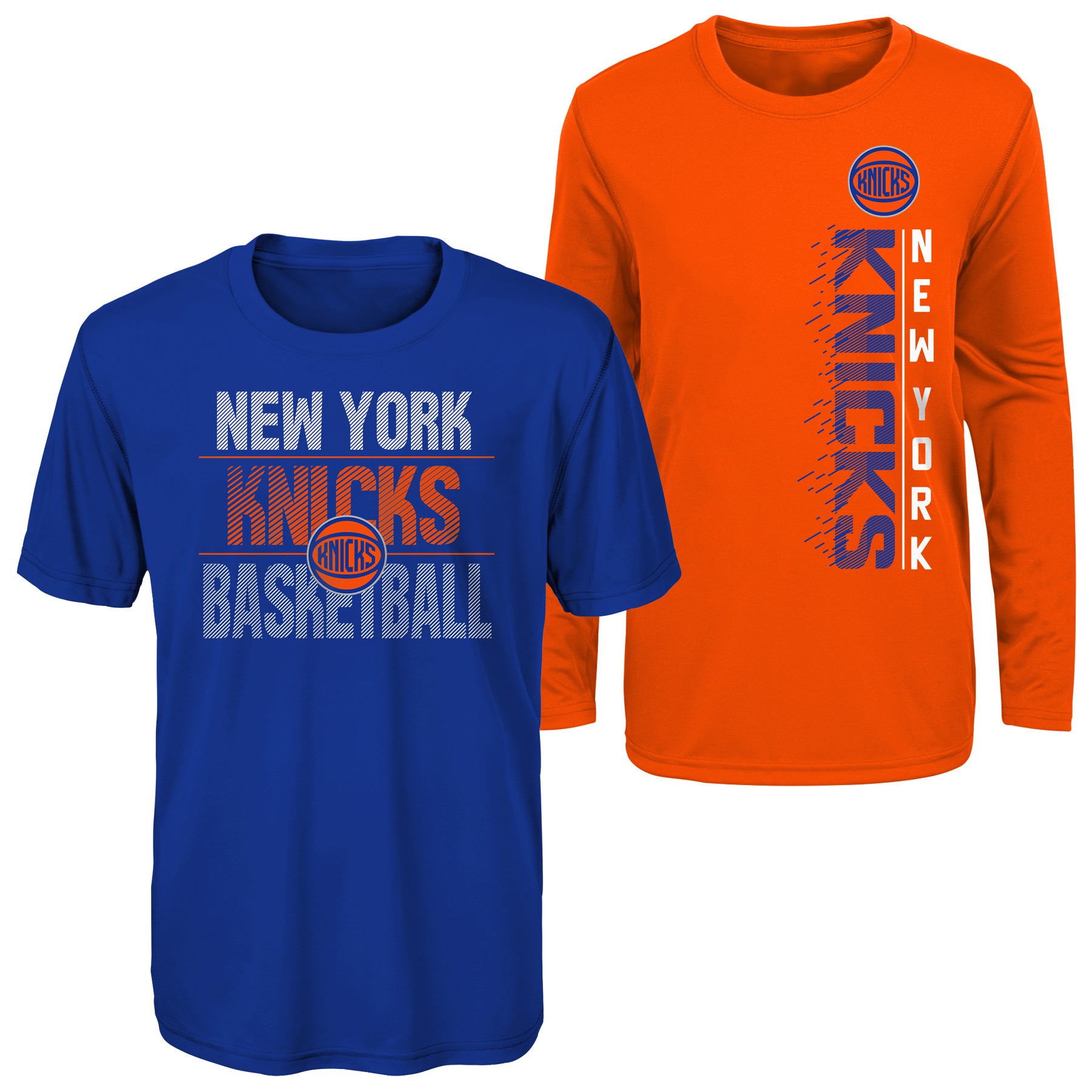 Outerstuff NBA Youth (820) New York Knicks Performance TShirt Combo