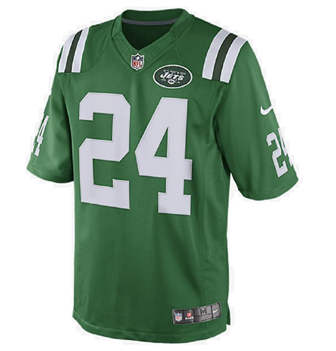 Nike NFL Youth New York Jets Darrelle Revis #24 Color Rush Player ...