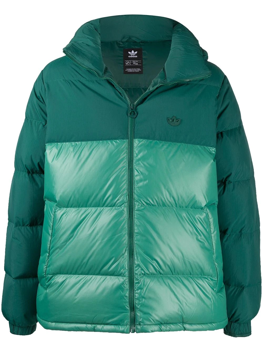 adidas green puffer jacket