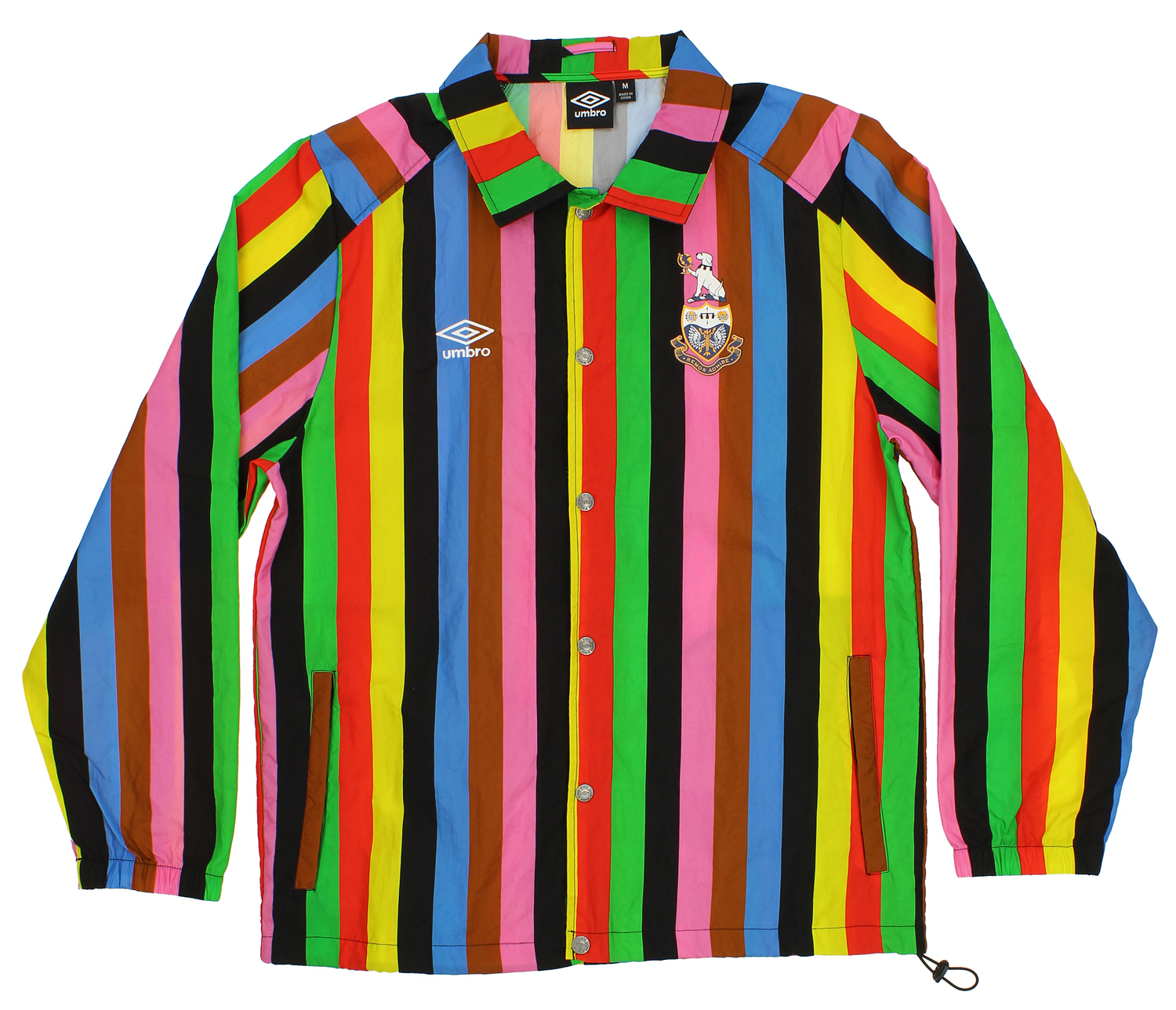 Umbro Men's Crosquet Stripe Field Jacket | eBay