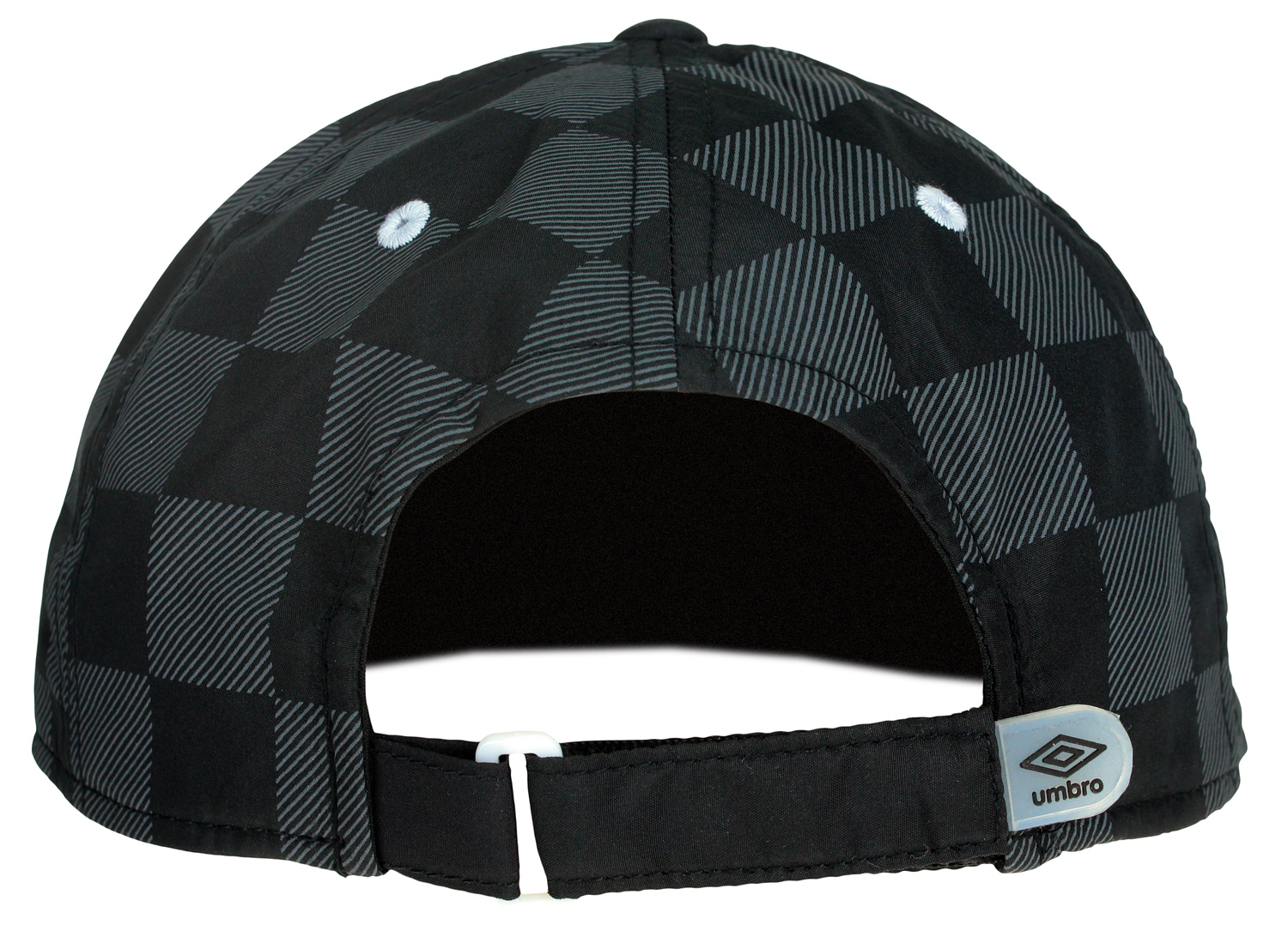UMBRO☆FLAVOR HALF-BRIMMED CAP Adult One Size Umbro White Soccer Futbol Strap Back Logo